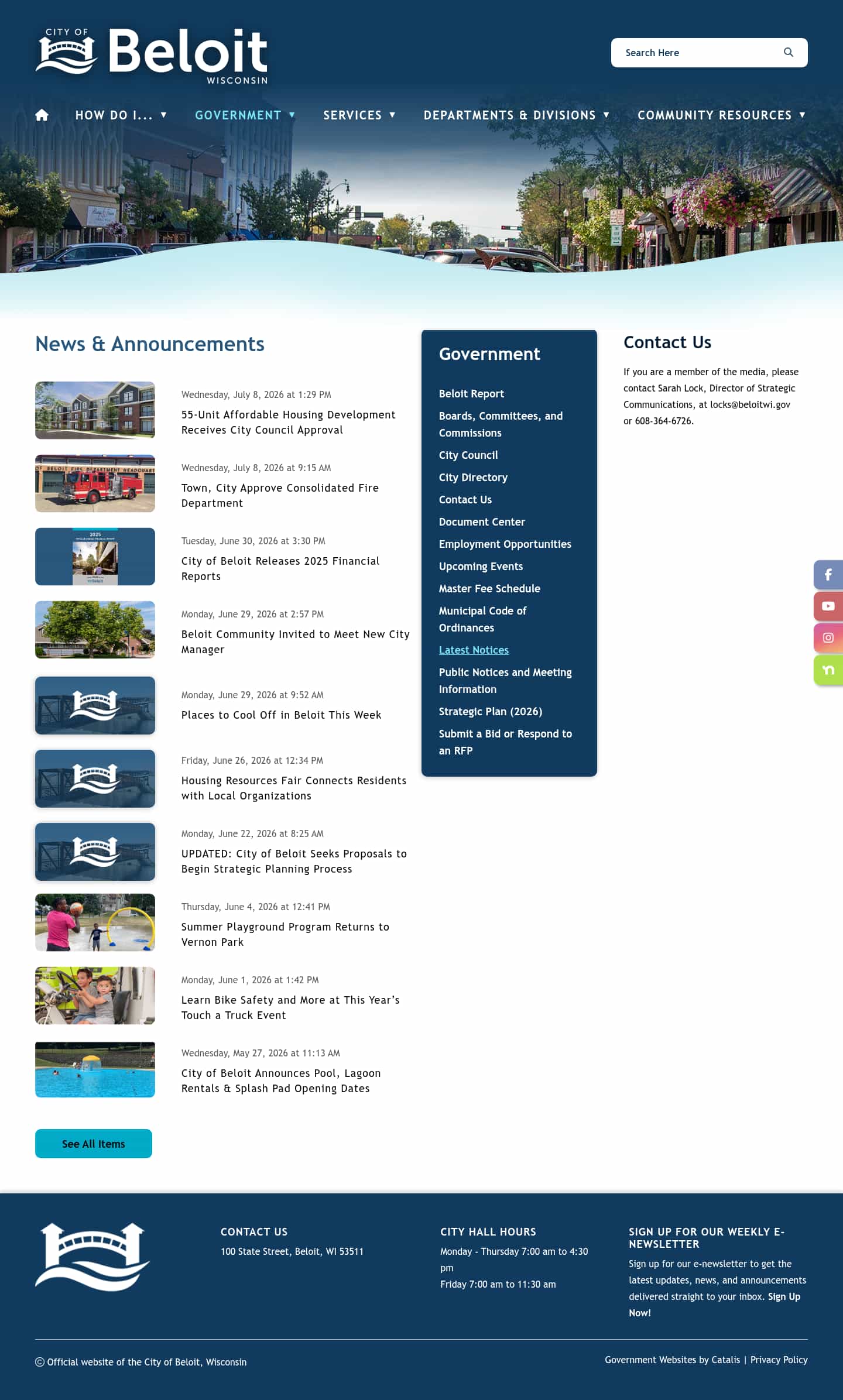 Latest website image capture