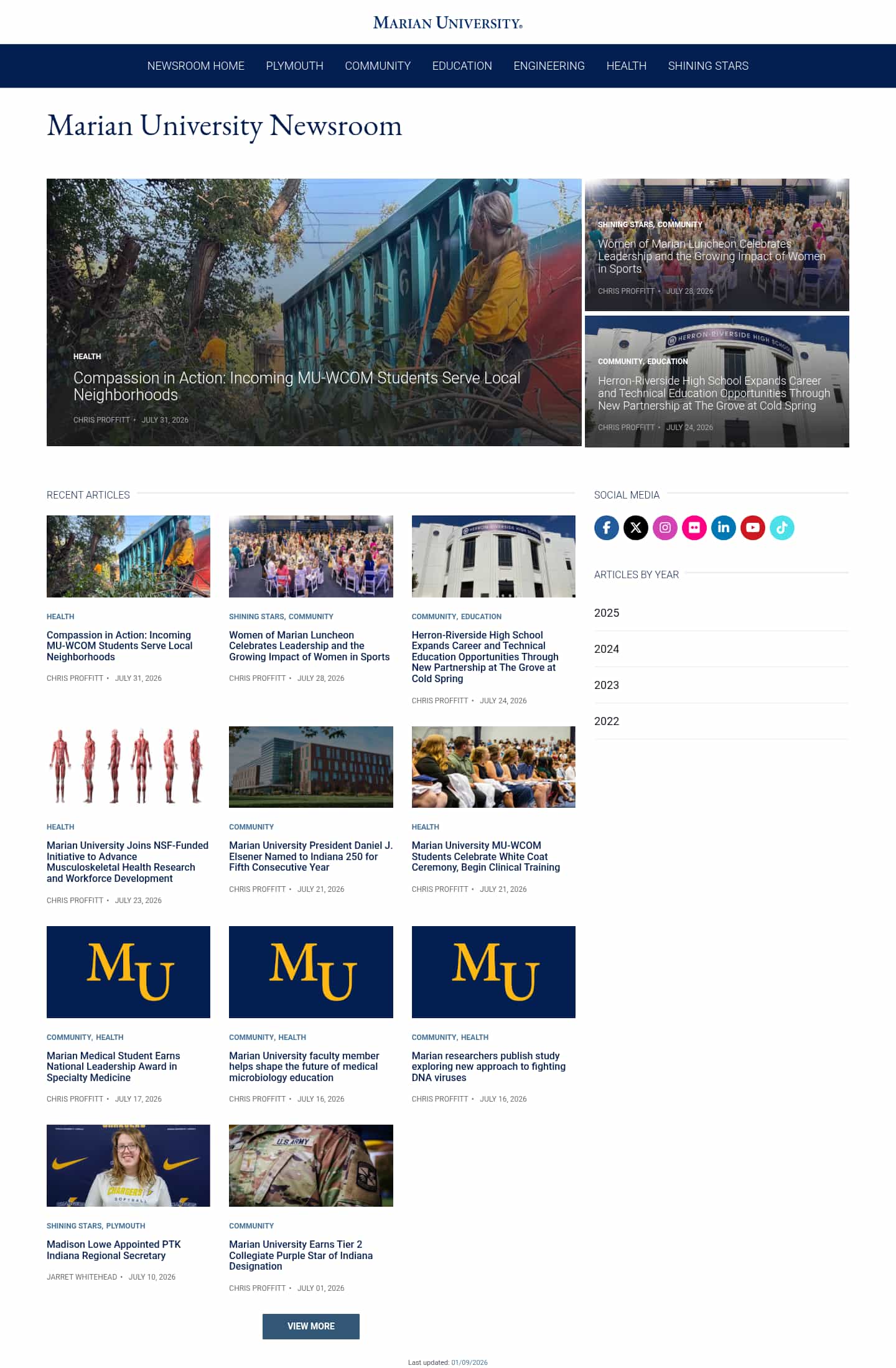 Latest website image capture