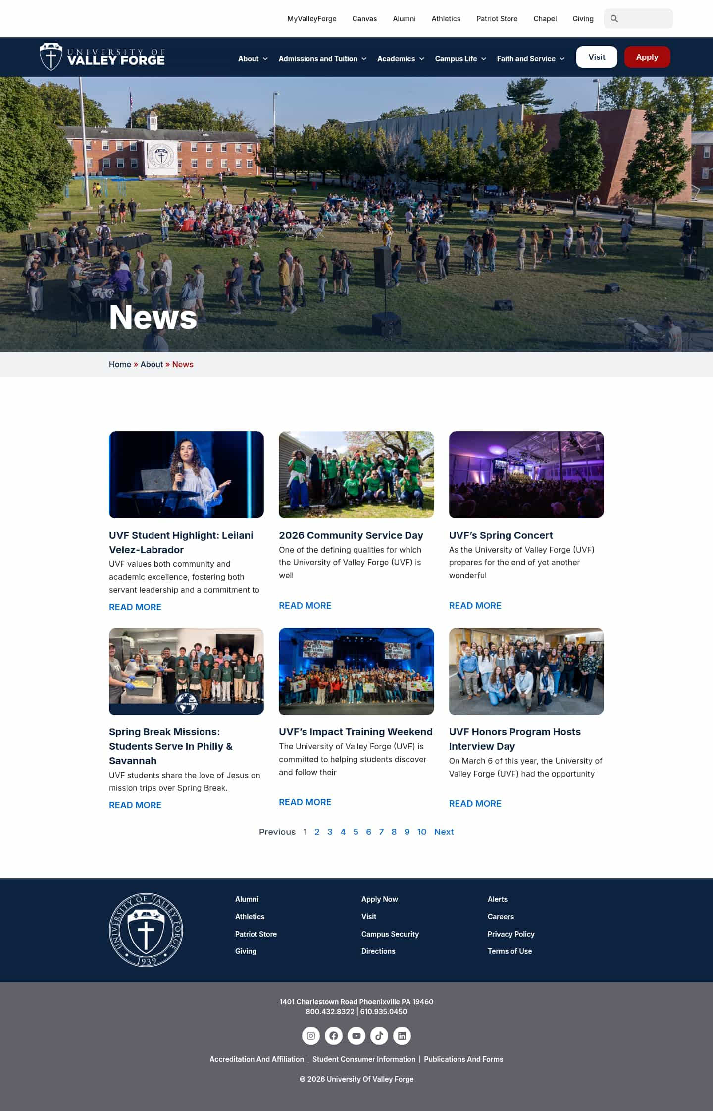 Latest website image capture