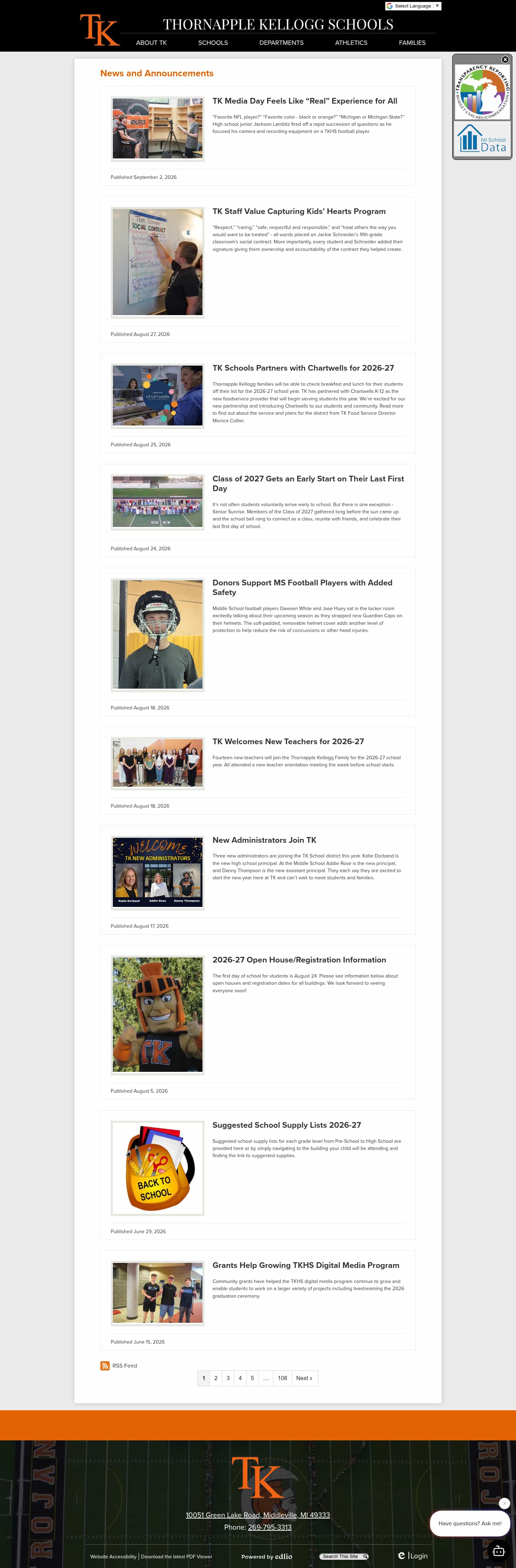 Latest website image capture