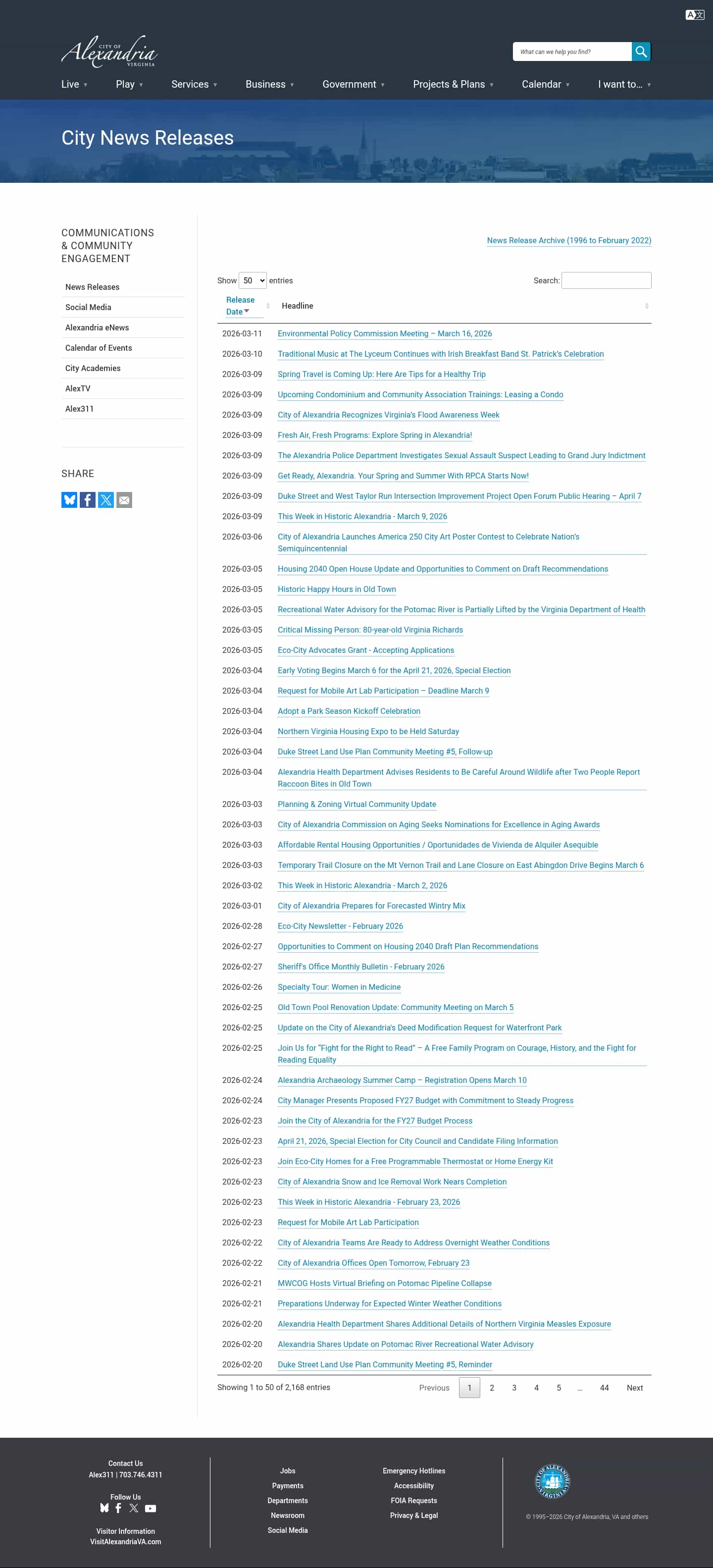 Latest website image capture