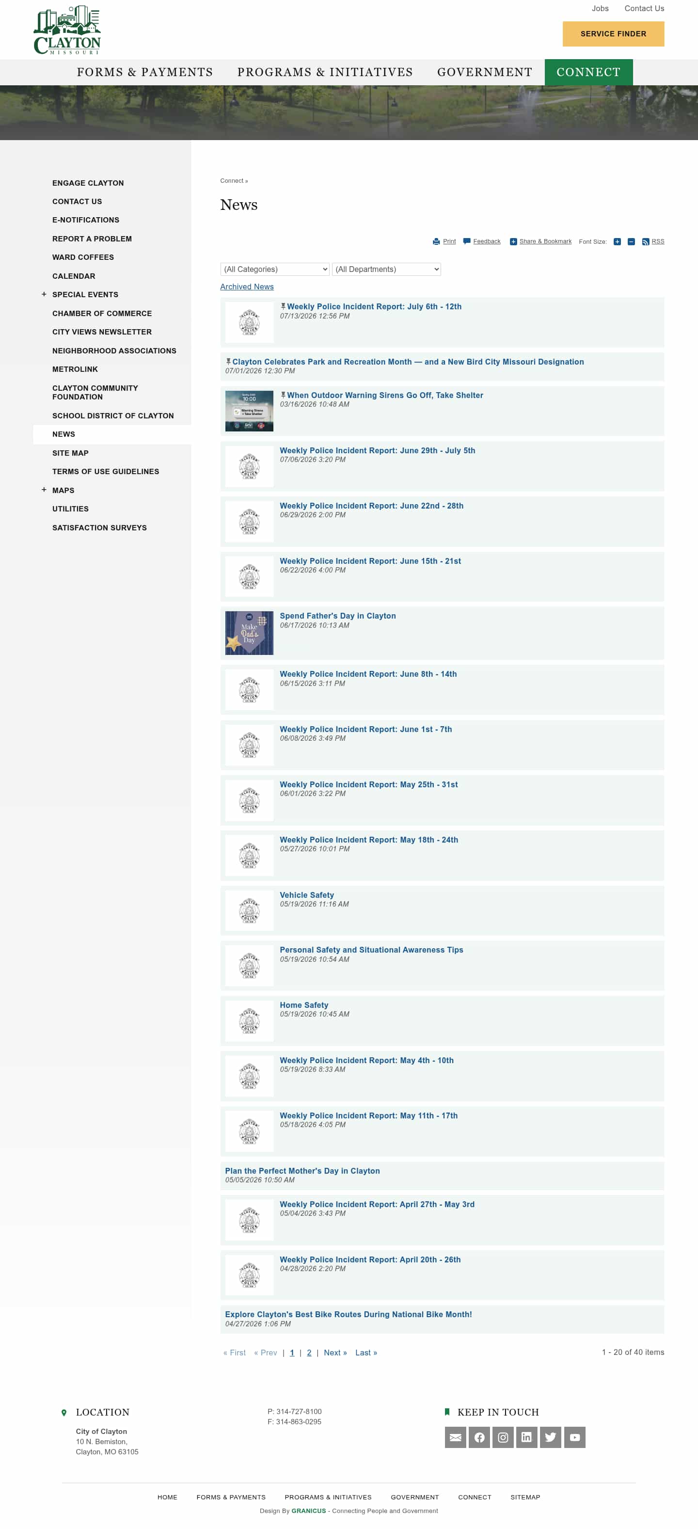 Latest website image capture