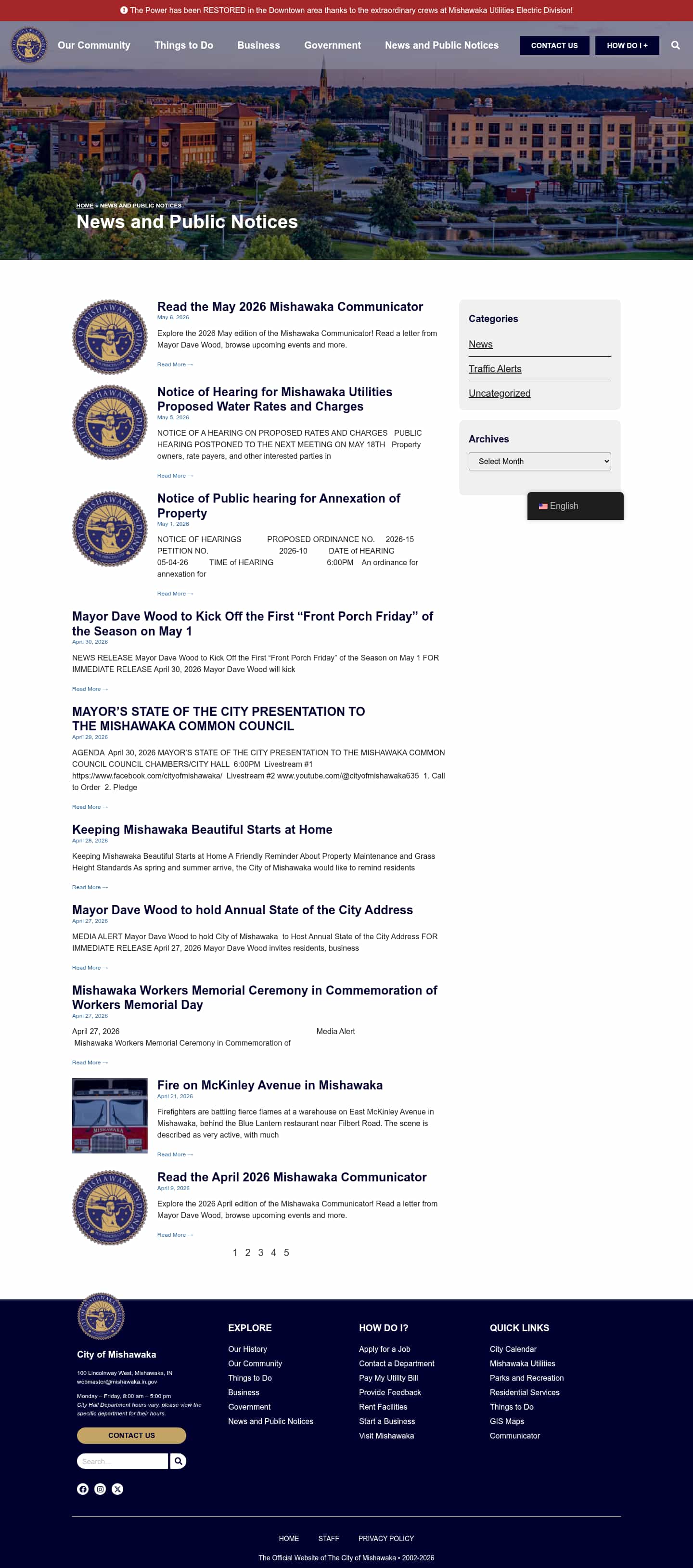 Latest website image capture