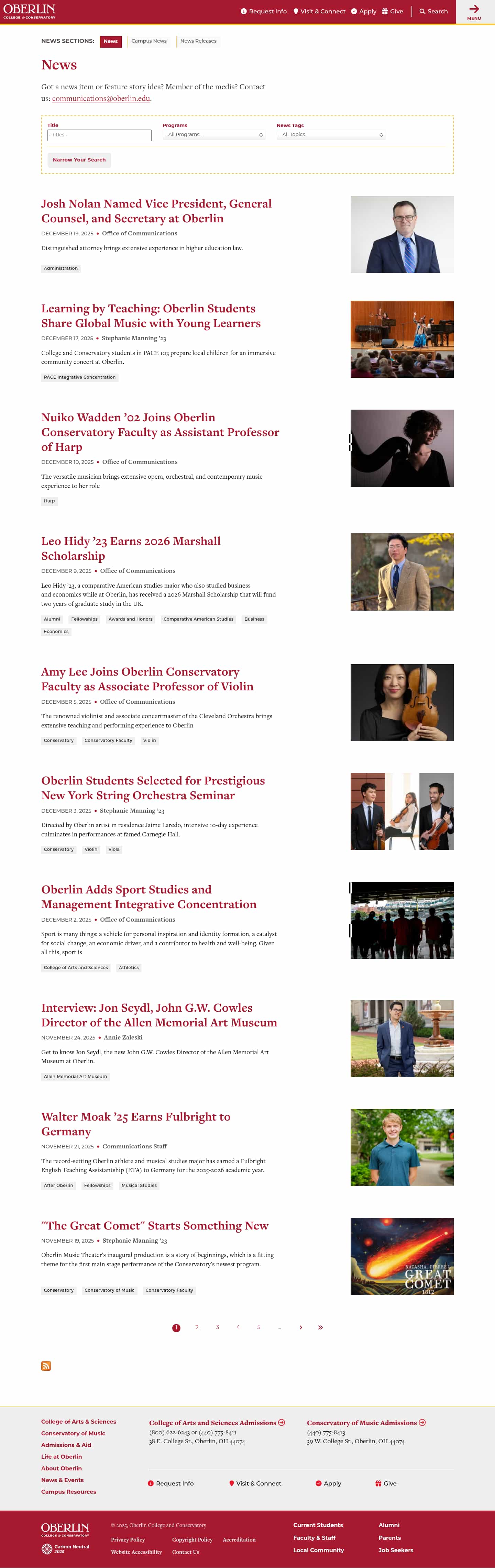 Latest website image capture