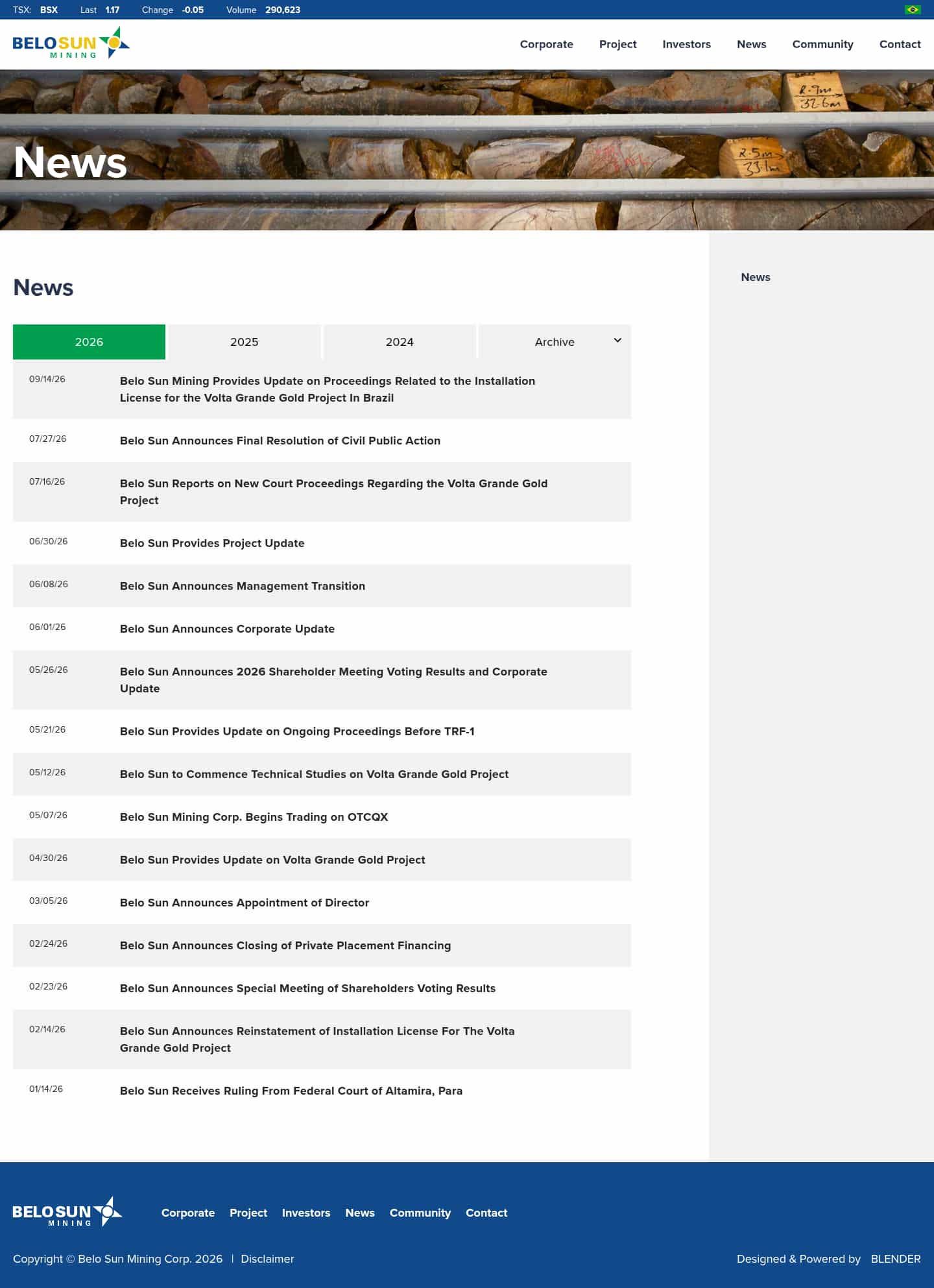 Latest website image capture