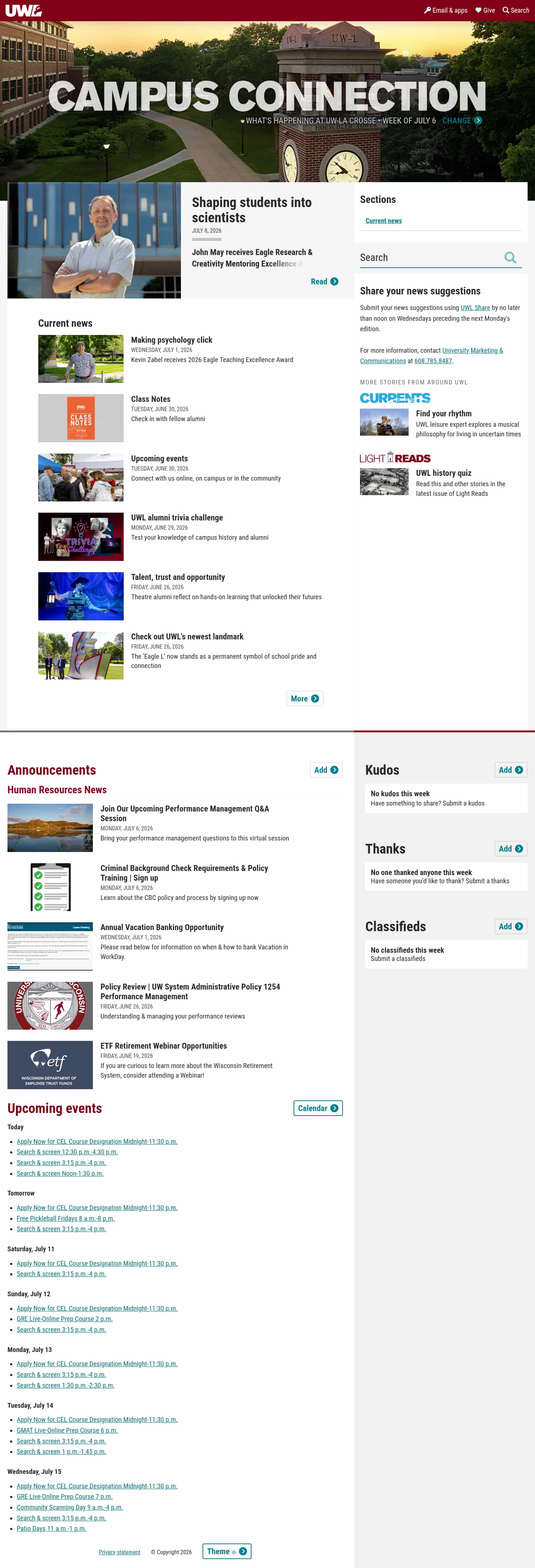 Latest website image capture