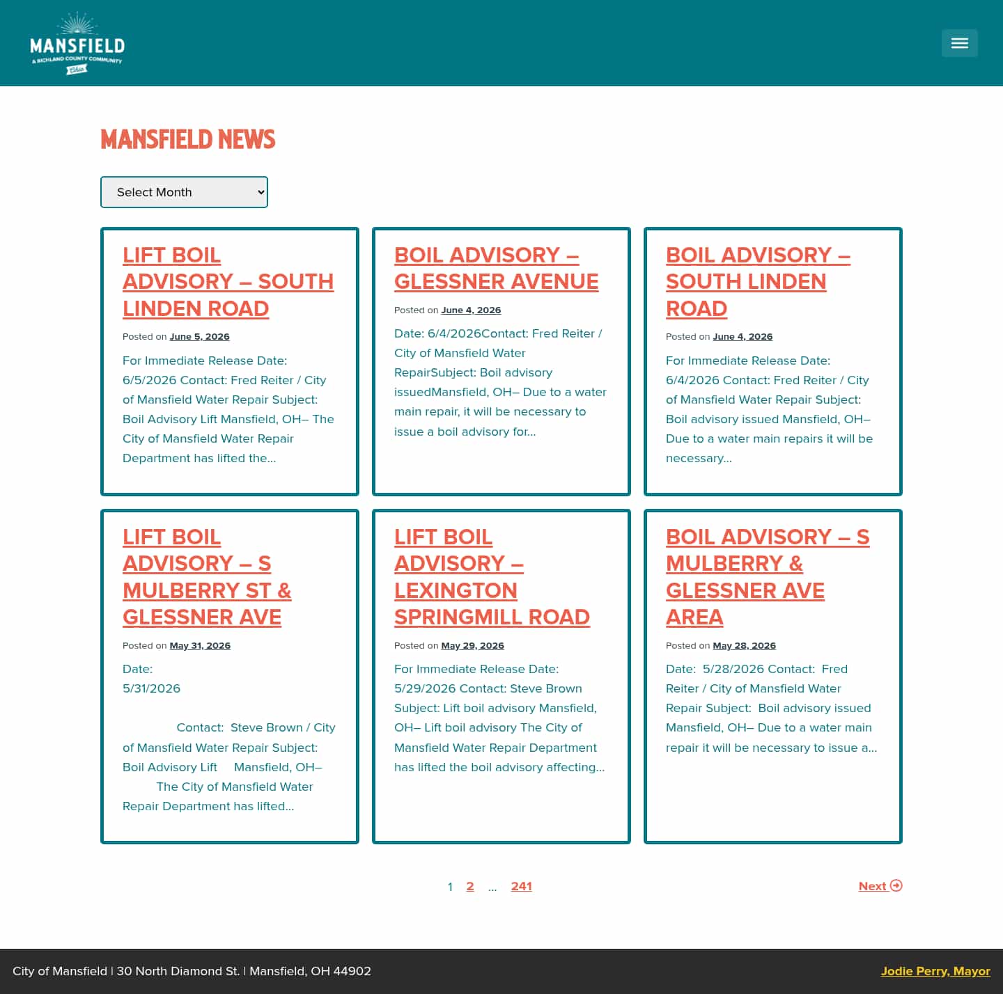 Latest website image capture