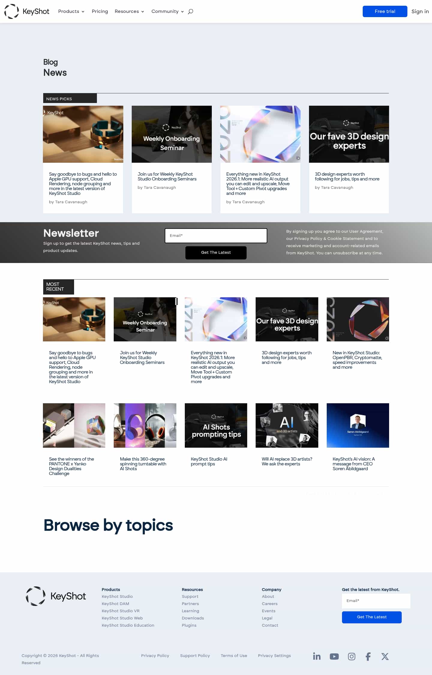 Latest website image capture