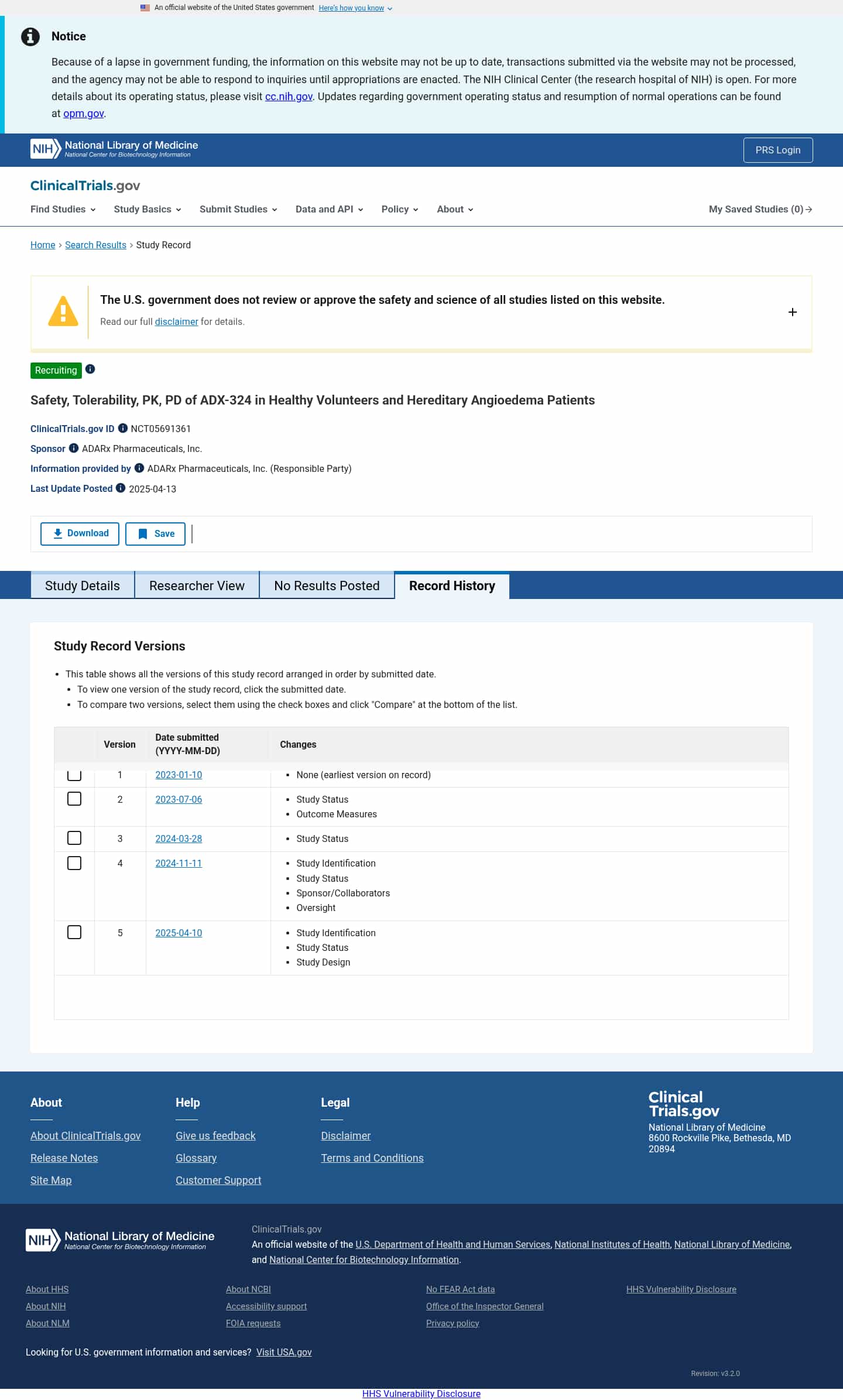 Latest website image capture