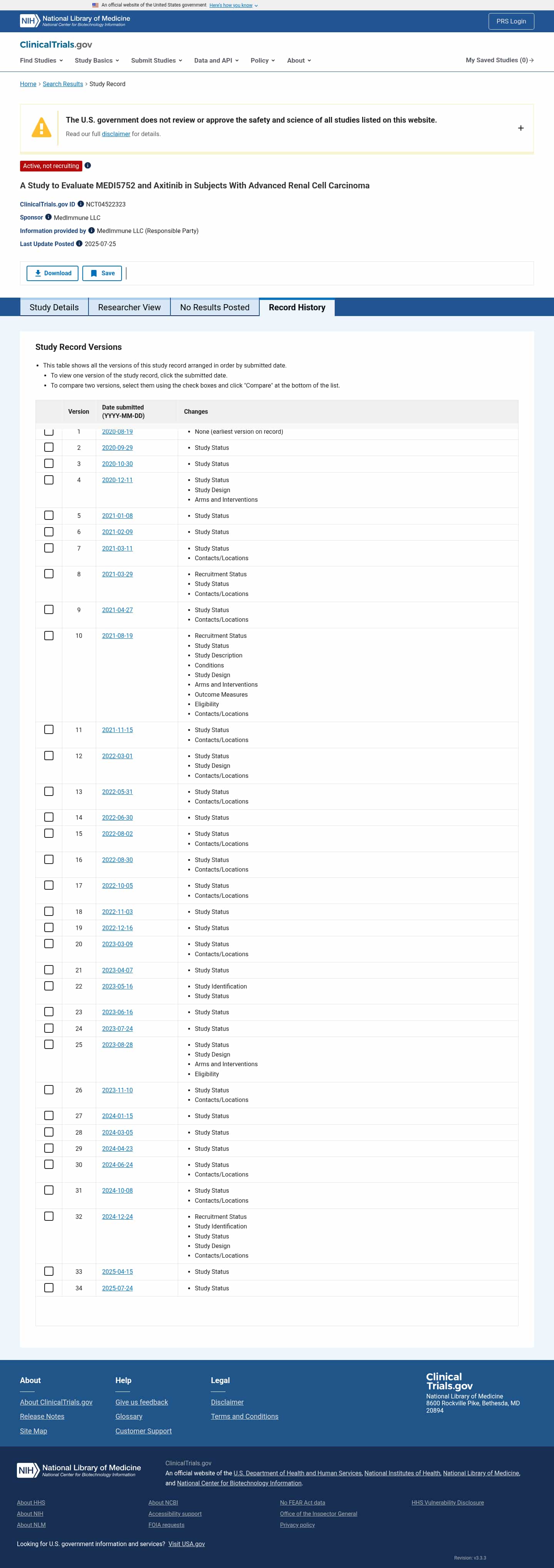 Latest website image capture