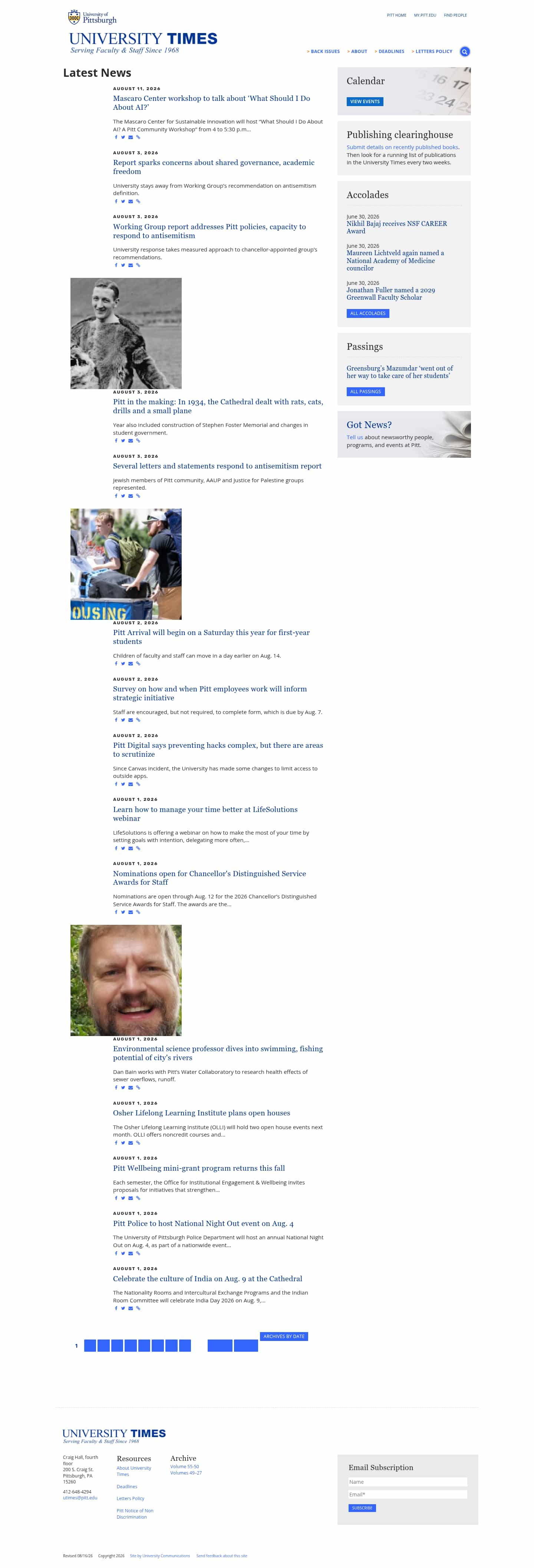 Latest website image capture