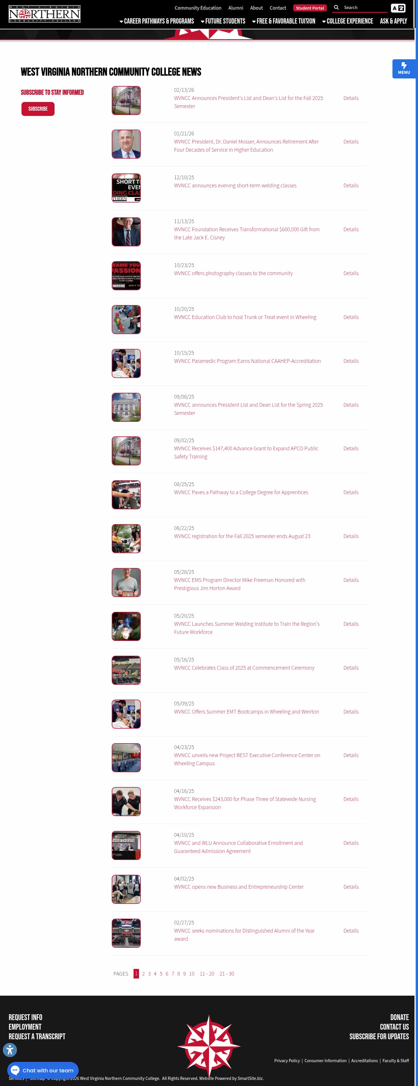 Latest website image capture