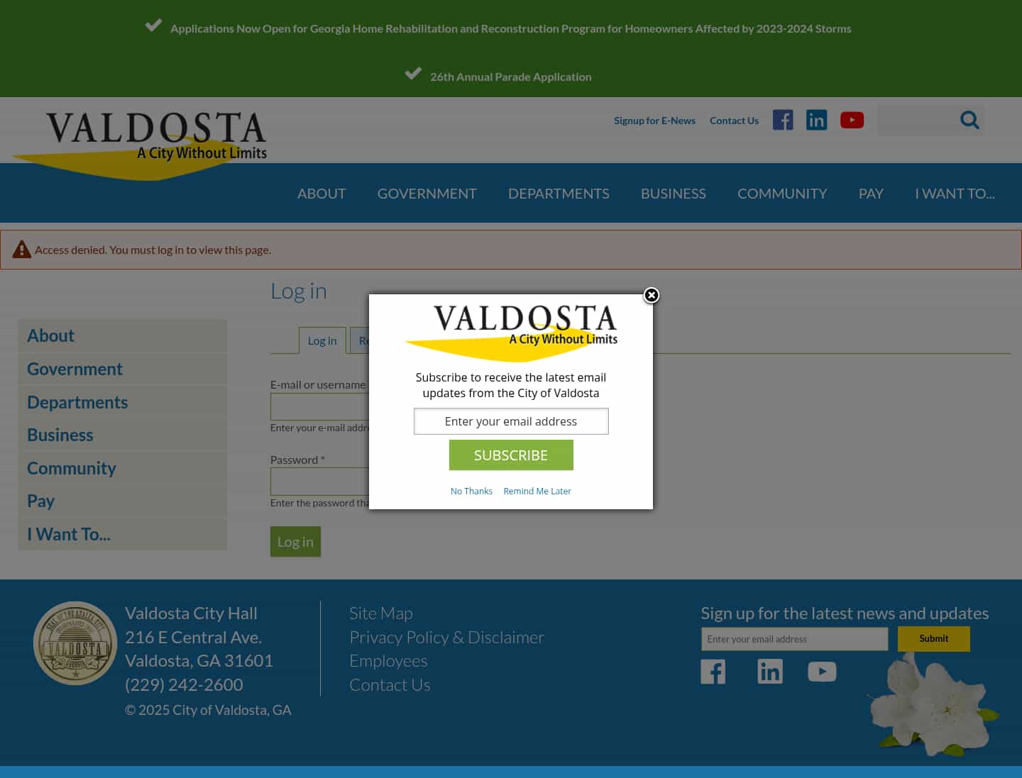 Latest website image capture