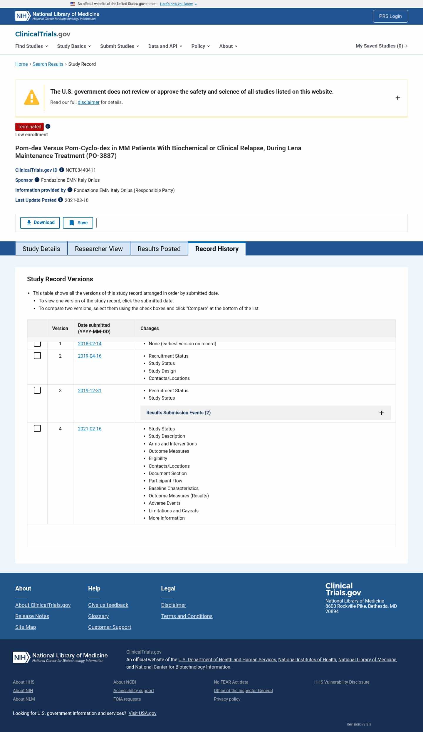 Latest website image capture