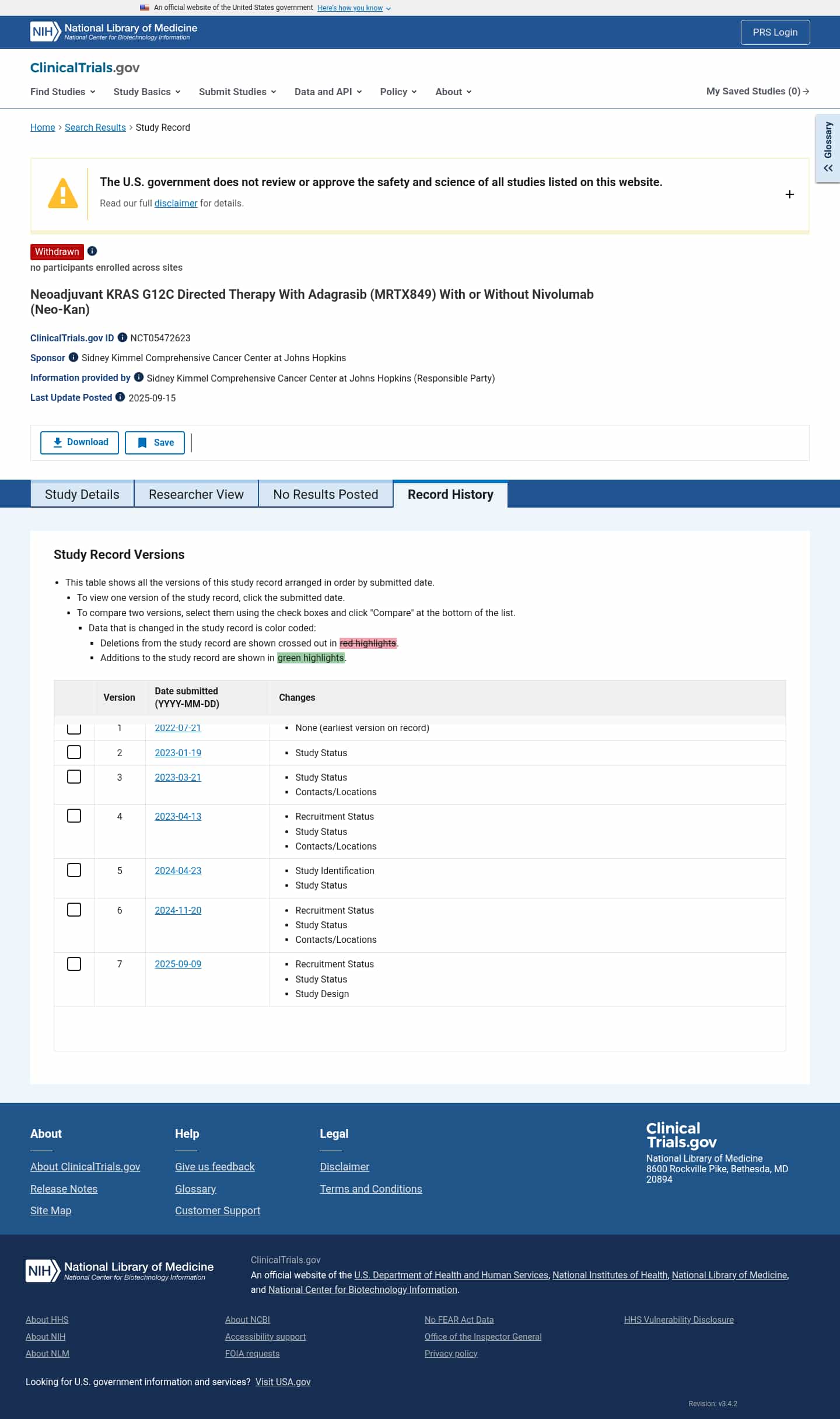 Latest website image capture