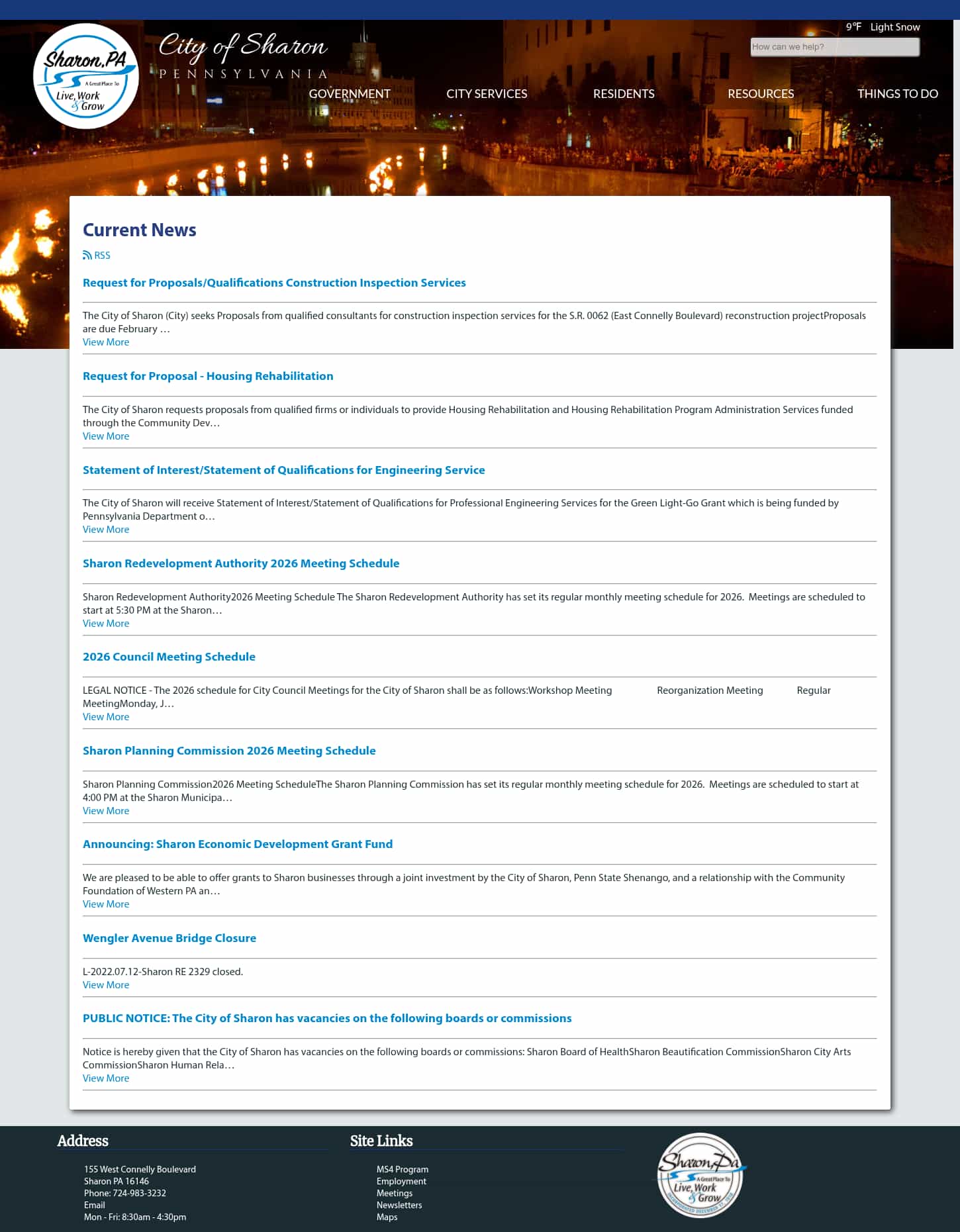 Latest website image capture