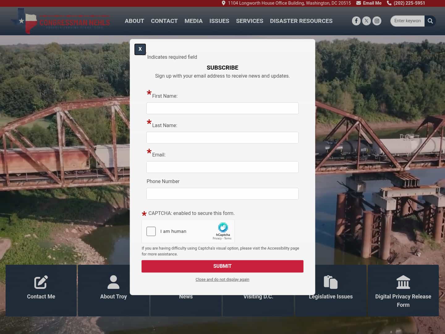Latest website image capture