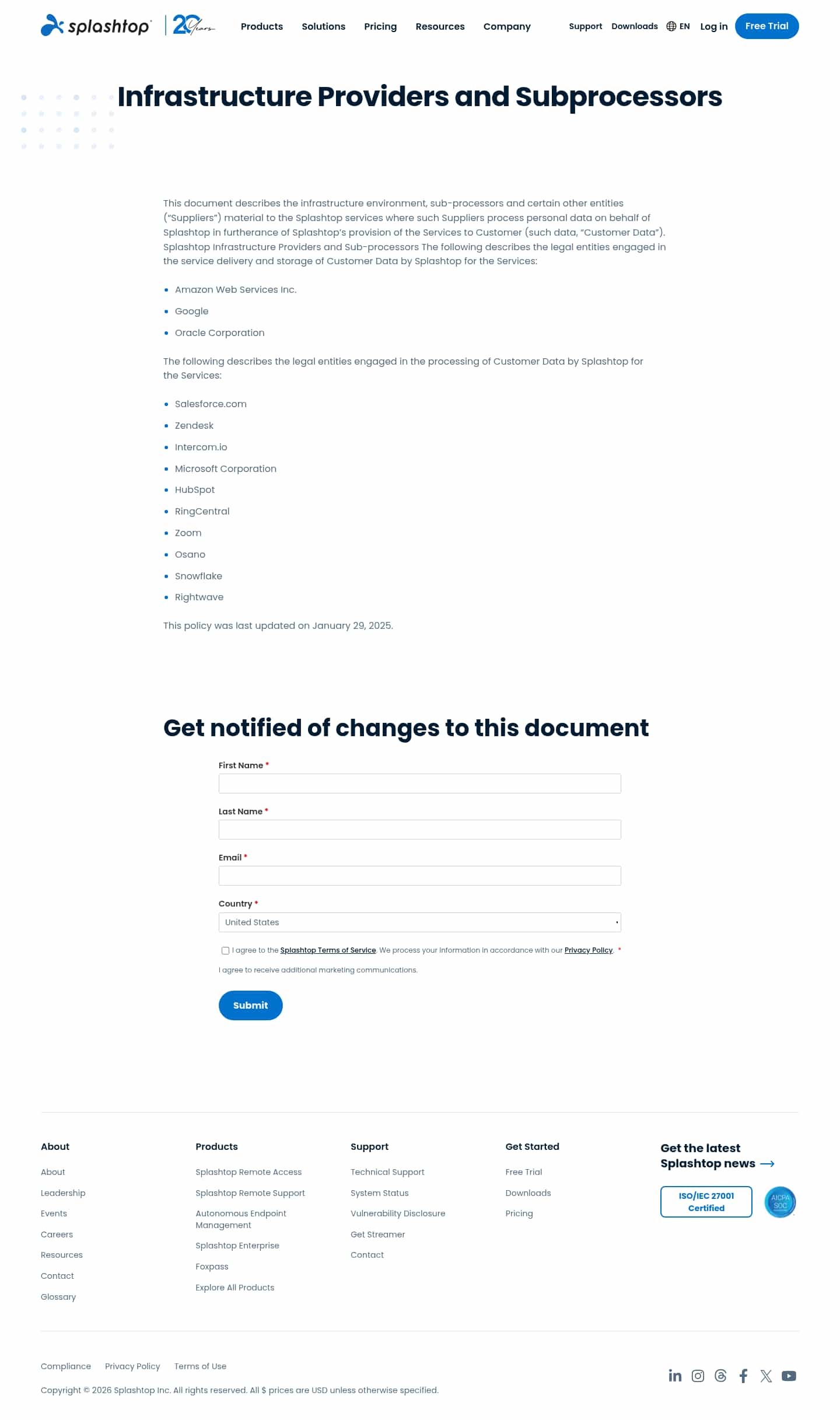 Latest website image capture