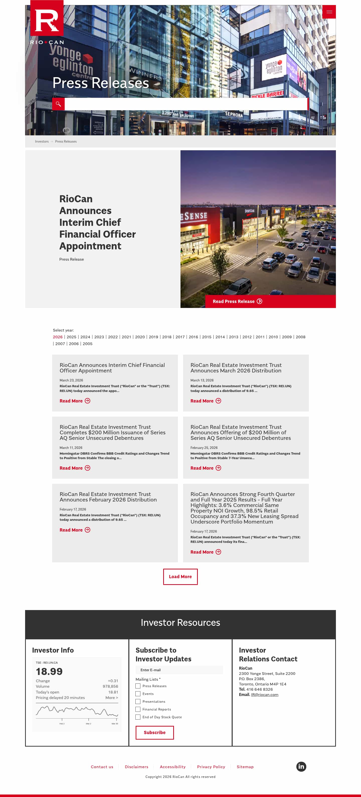 Latest website image capture