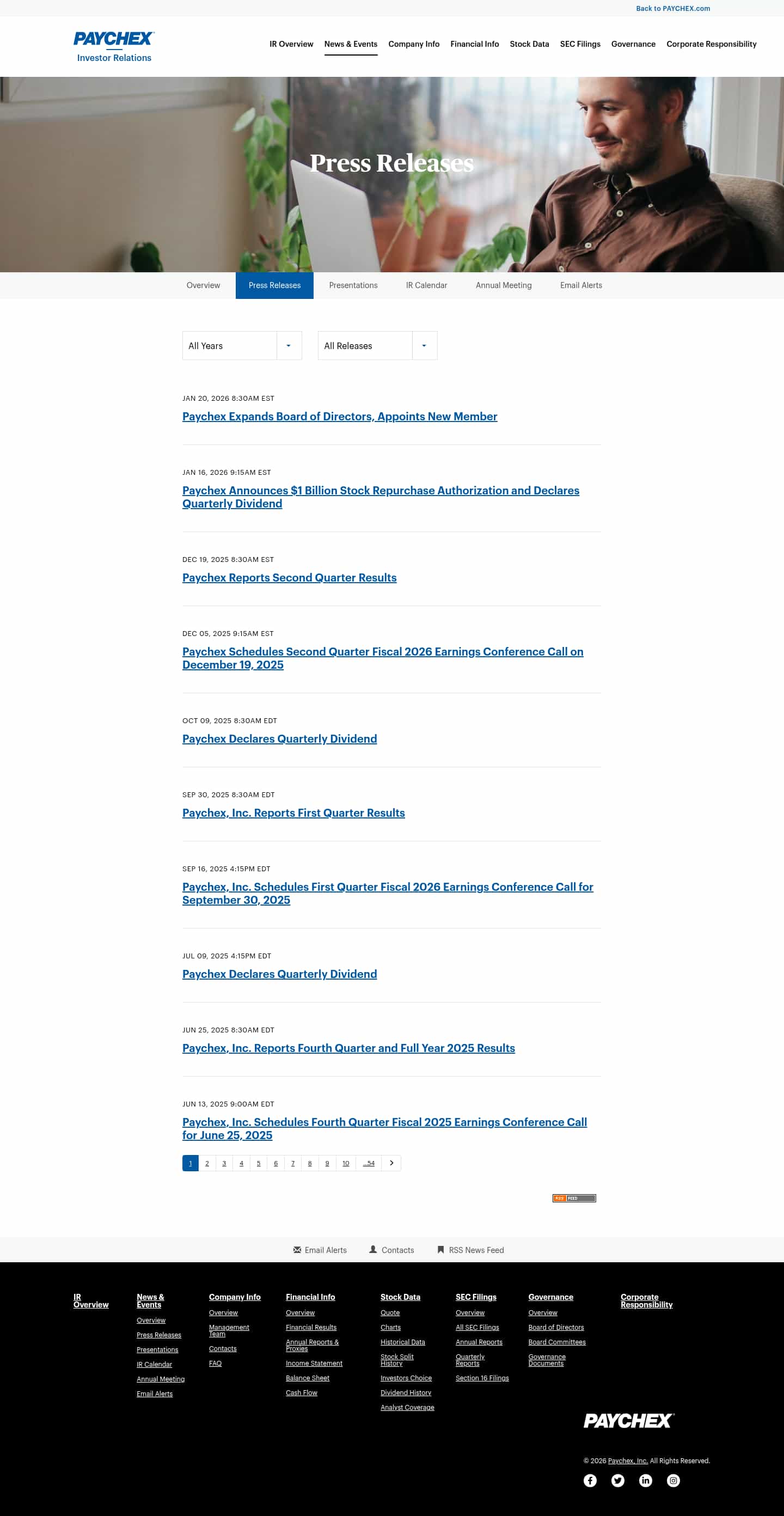 Latest website image capture