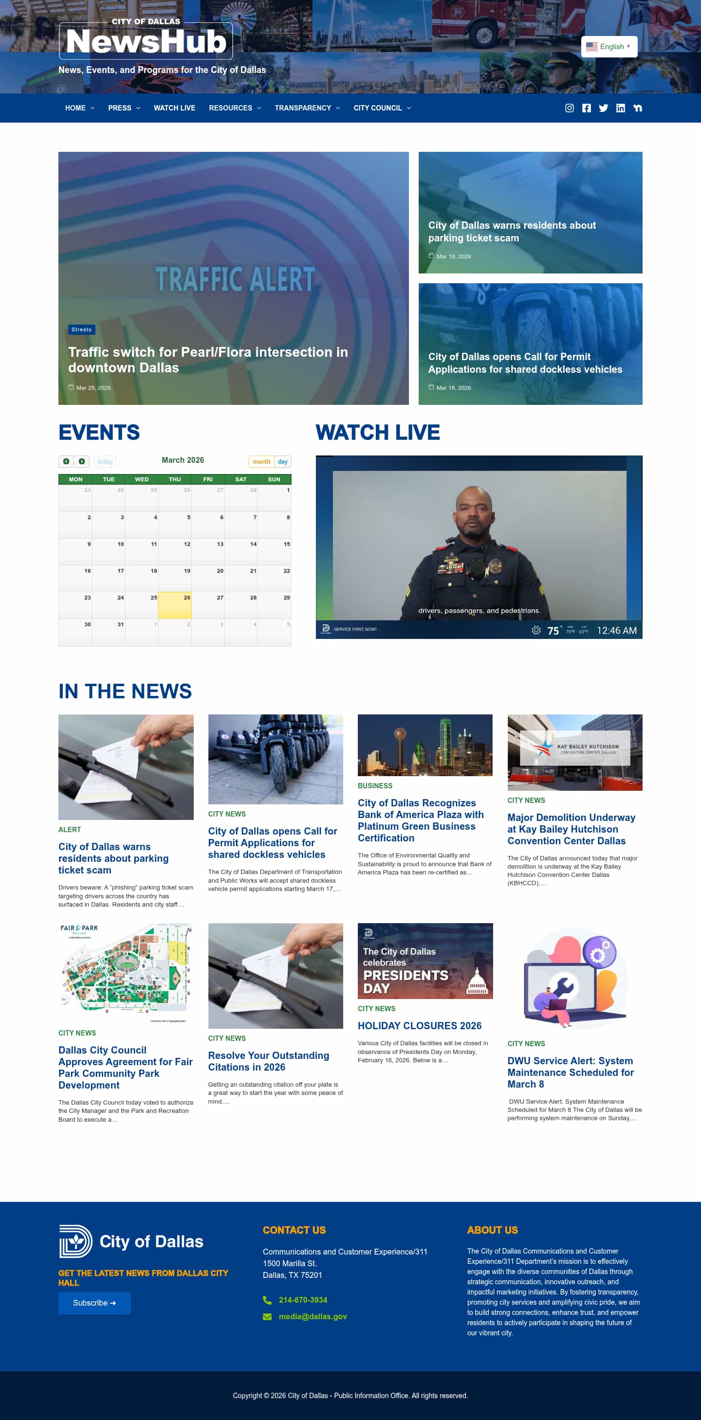 Latest website image capture