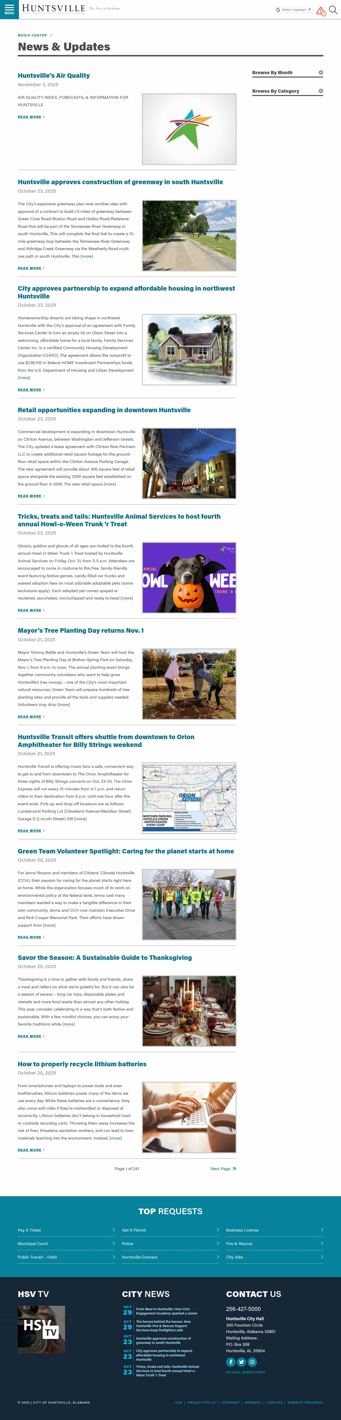 Latest website image capture