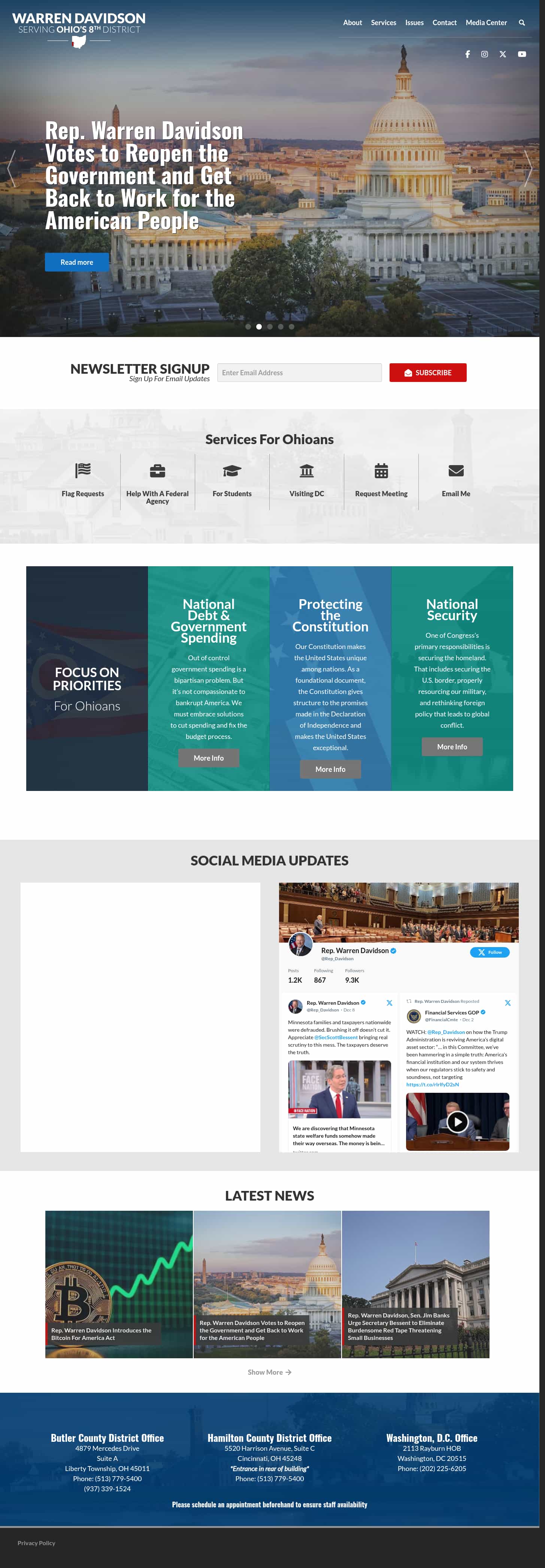 Latest website image capture