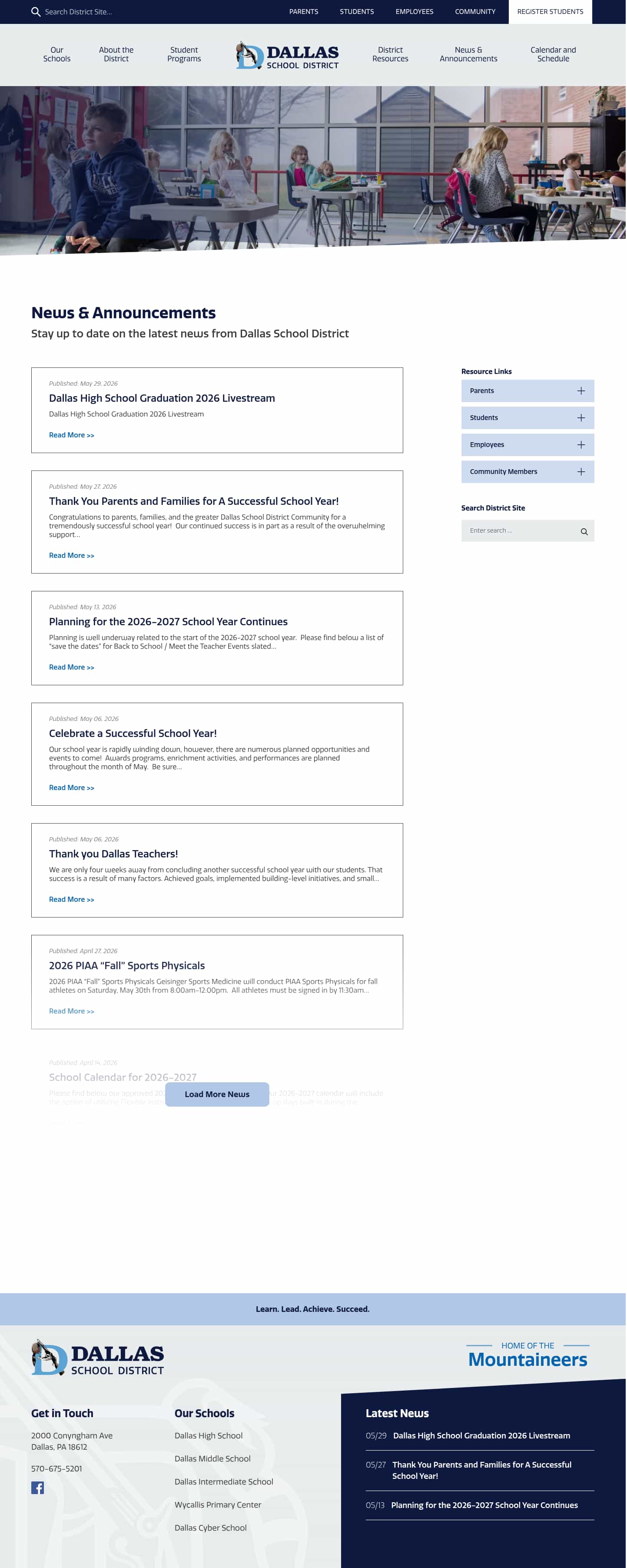 Latest website image capture