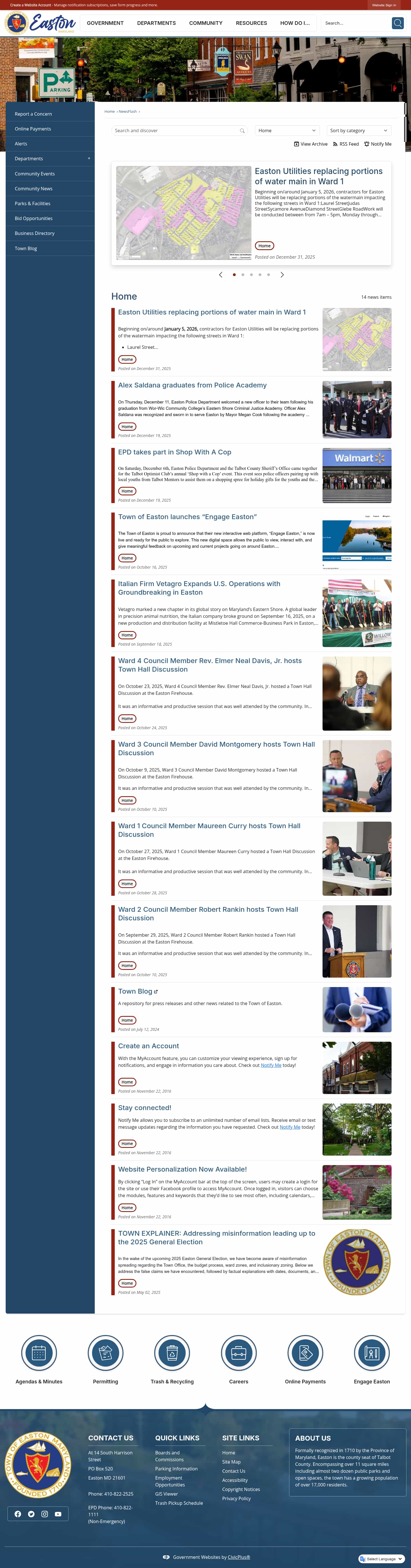 Latest website image capture