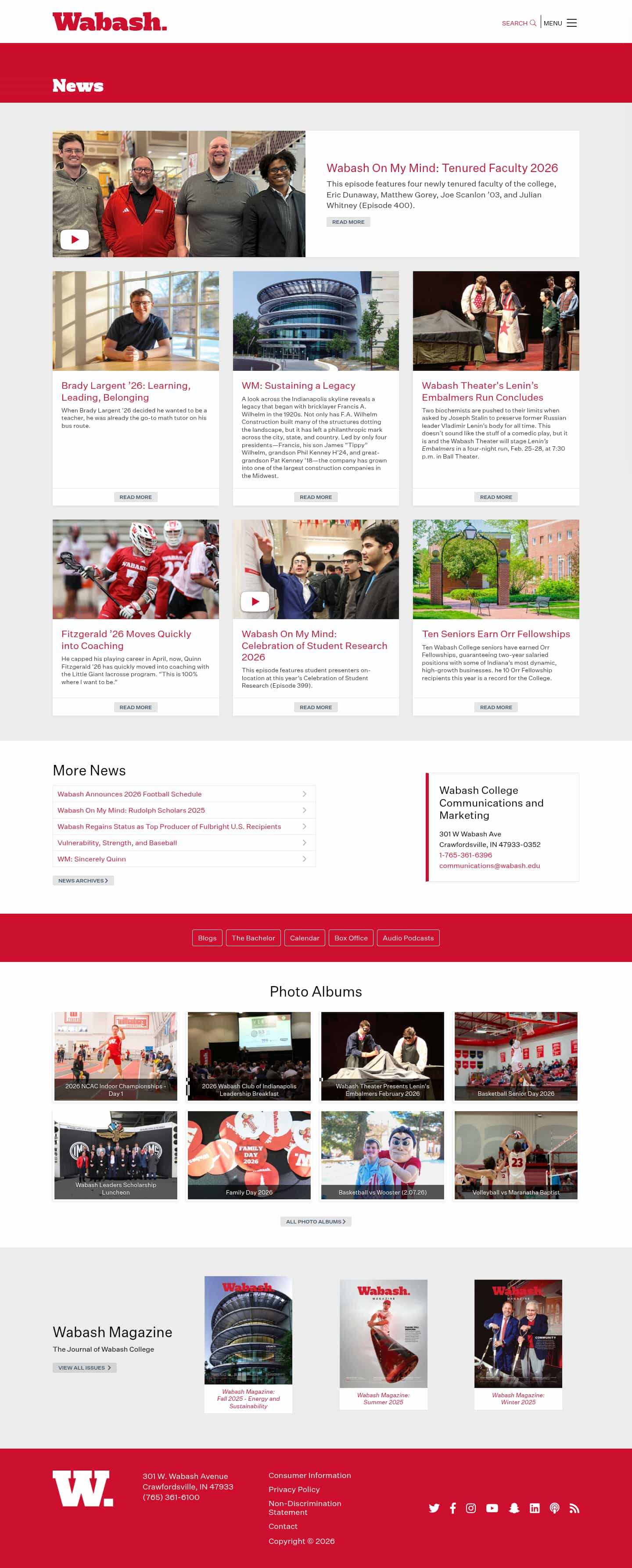 Latest website image capture