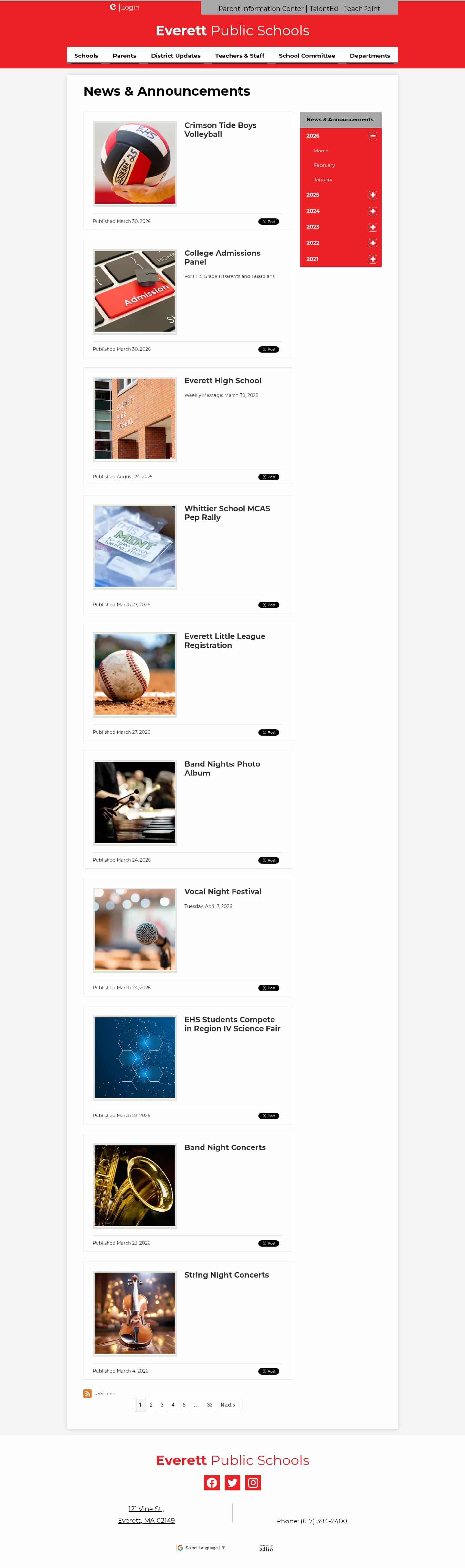 Latest website image capture