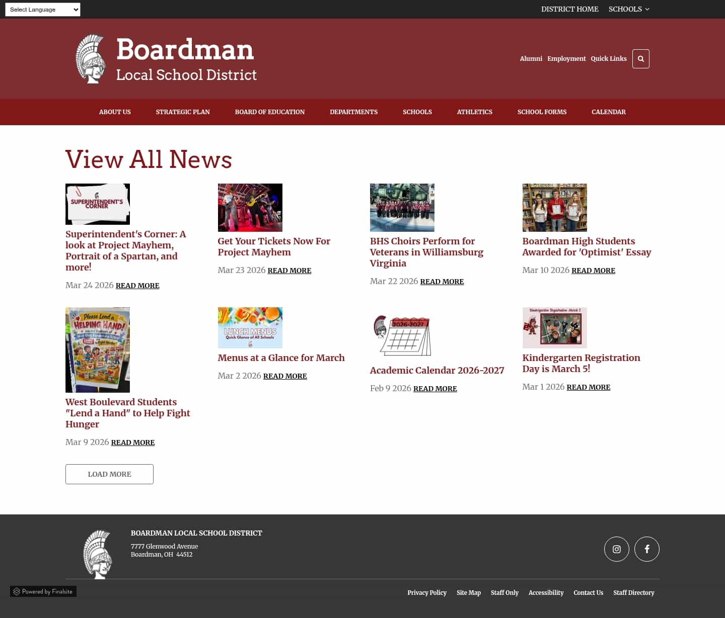 Latest website image capture