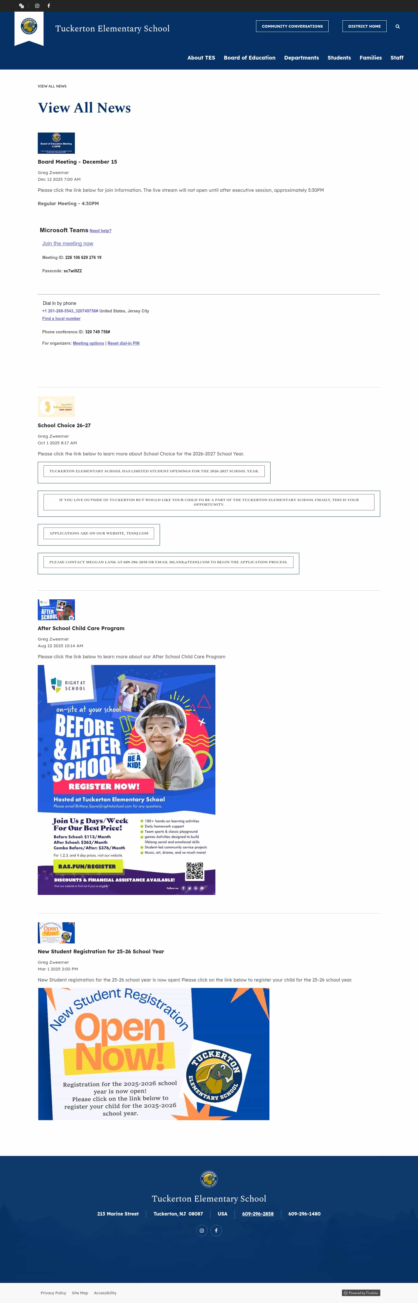 Latest website image capture