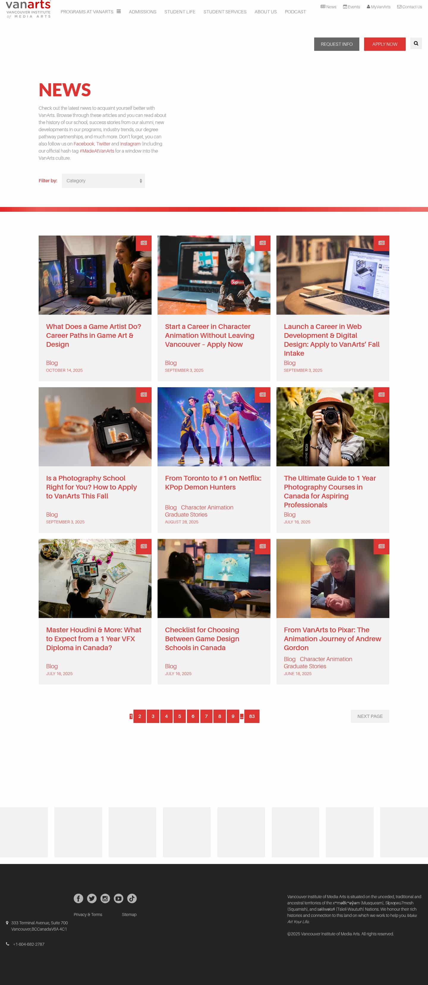 Latest website image capture