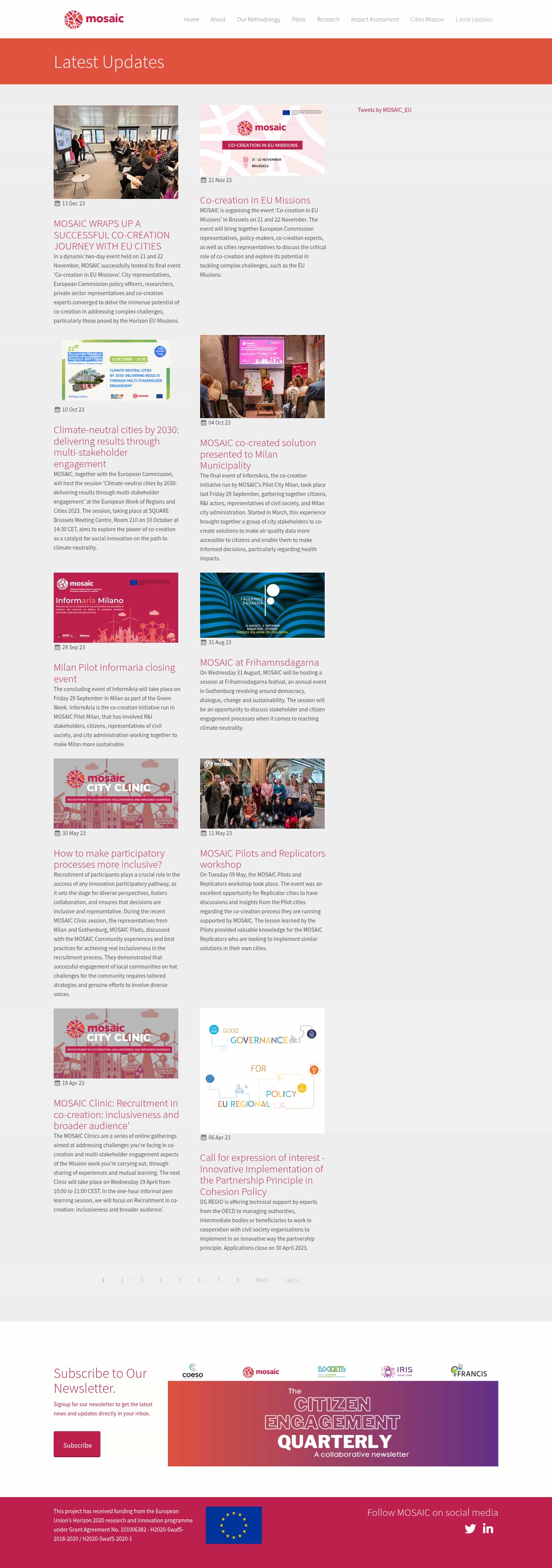 Latest website image capture