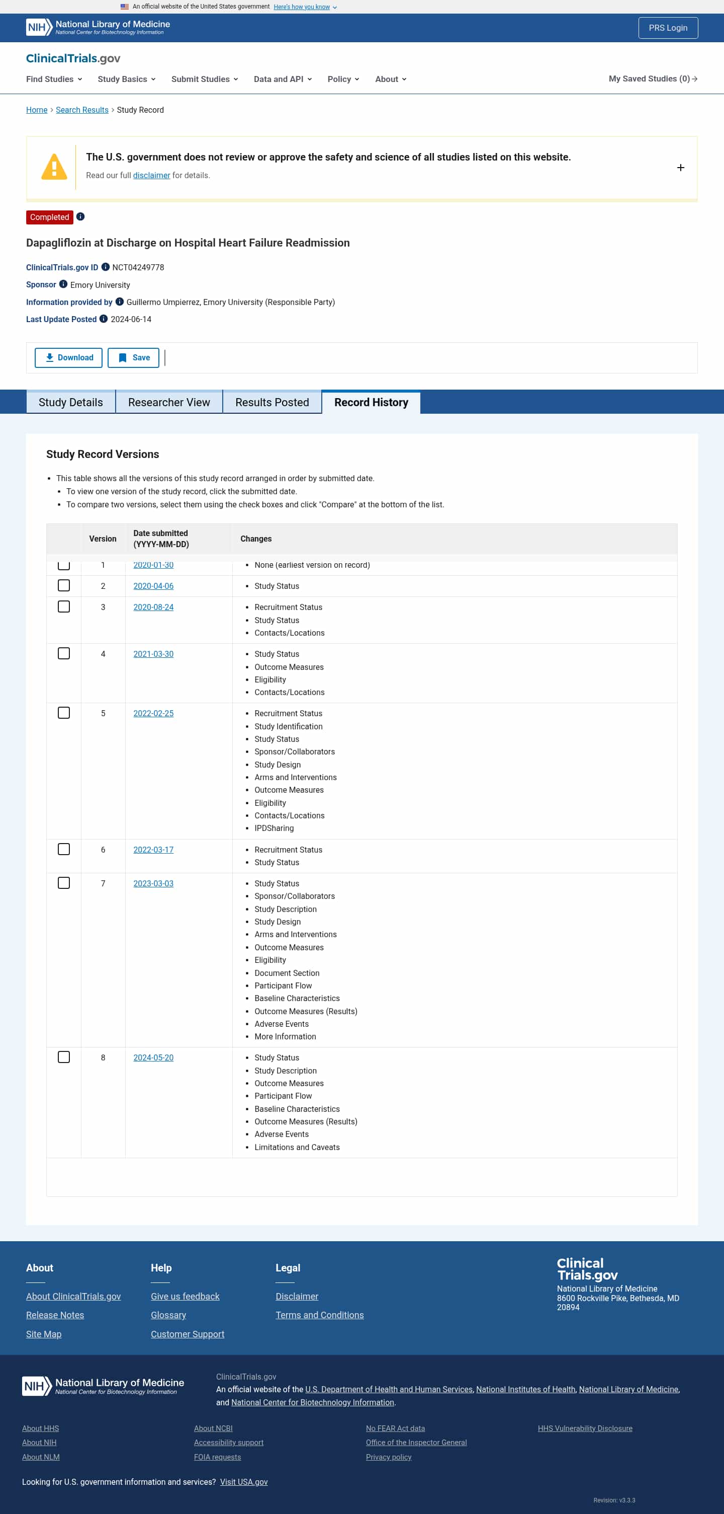 Latest website image capture