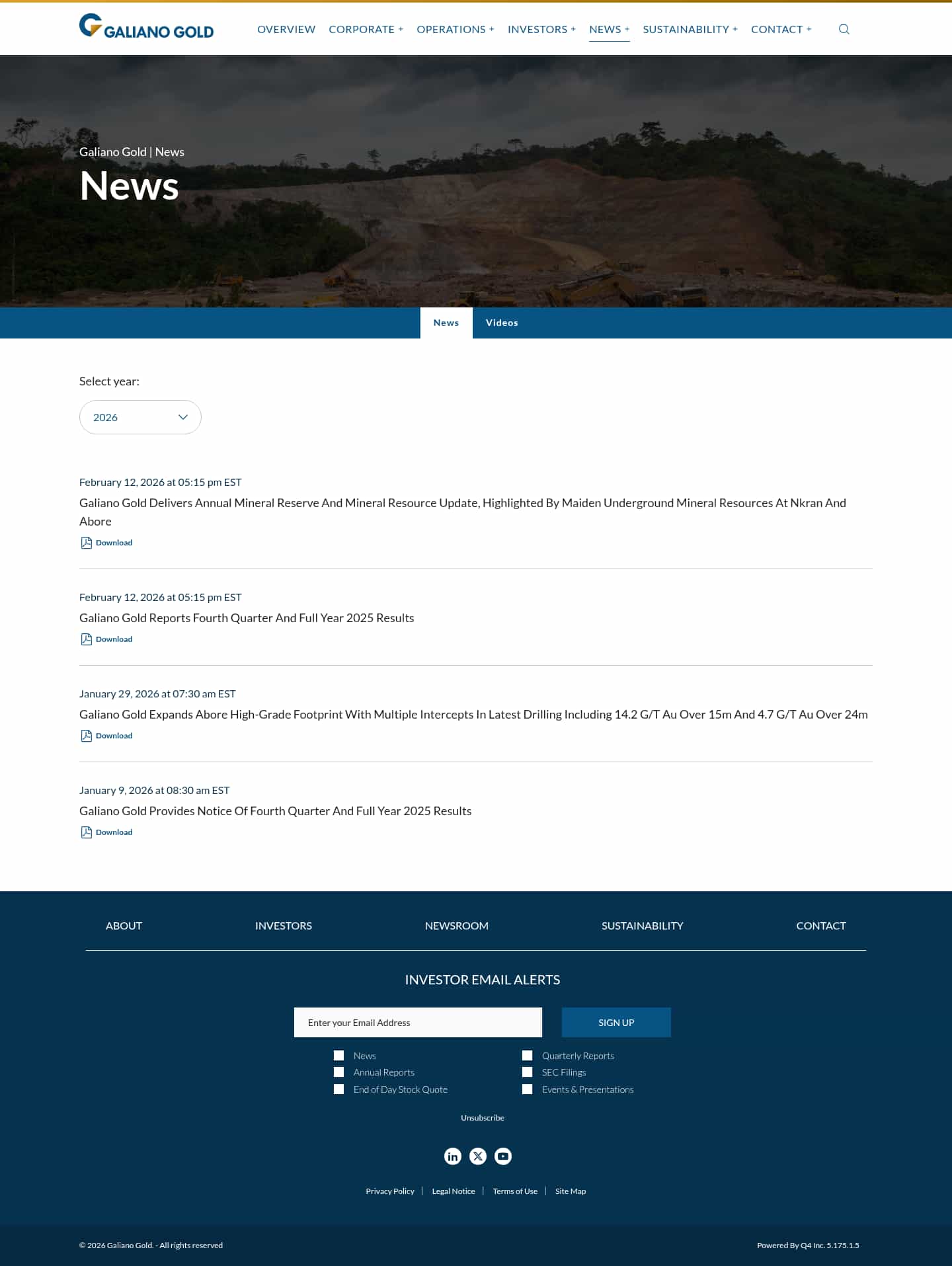 Latest website image capture