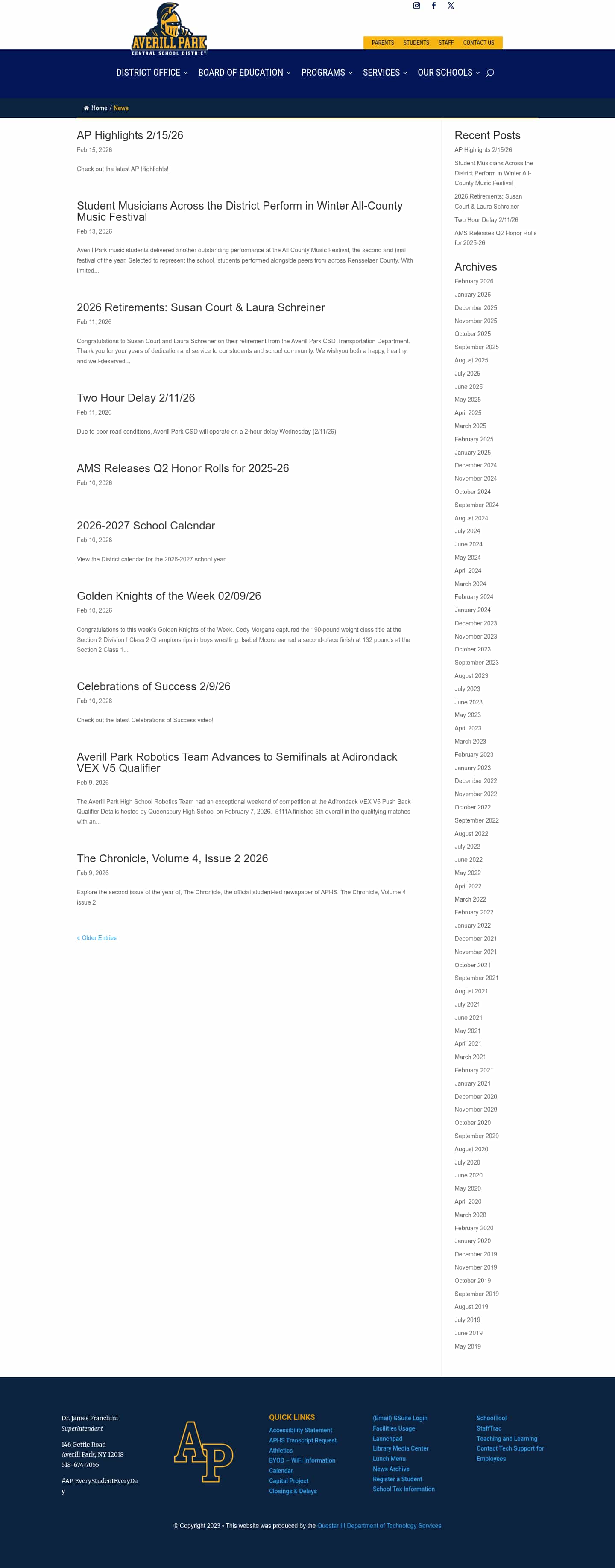 Latest website image capture