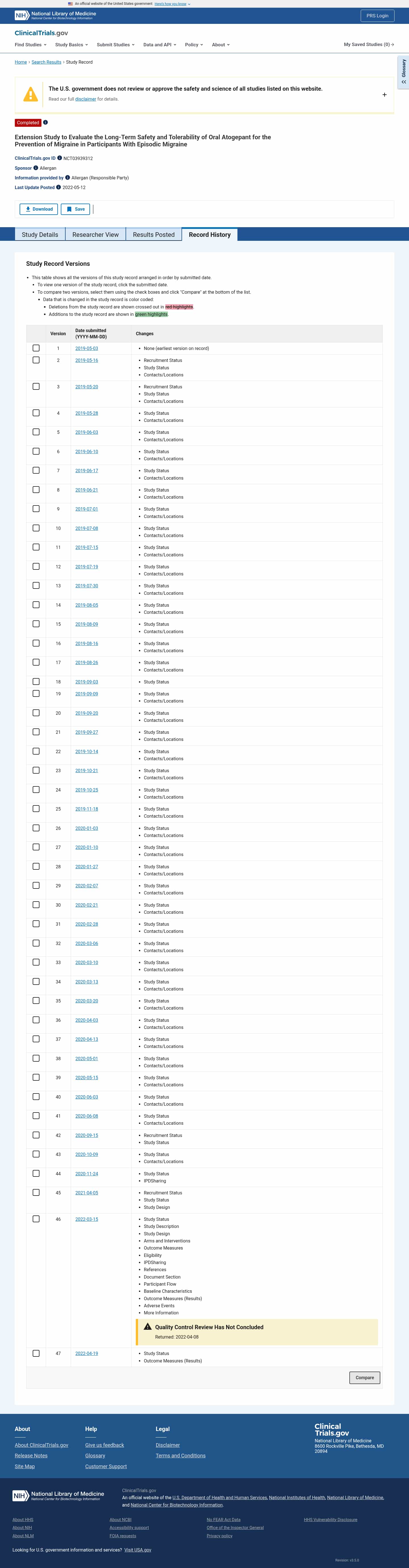 Latest website image capture