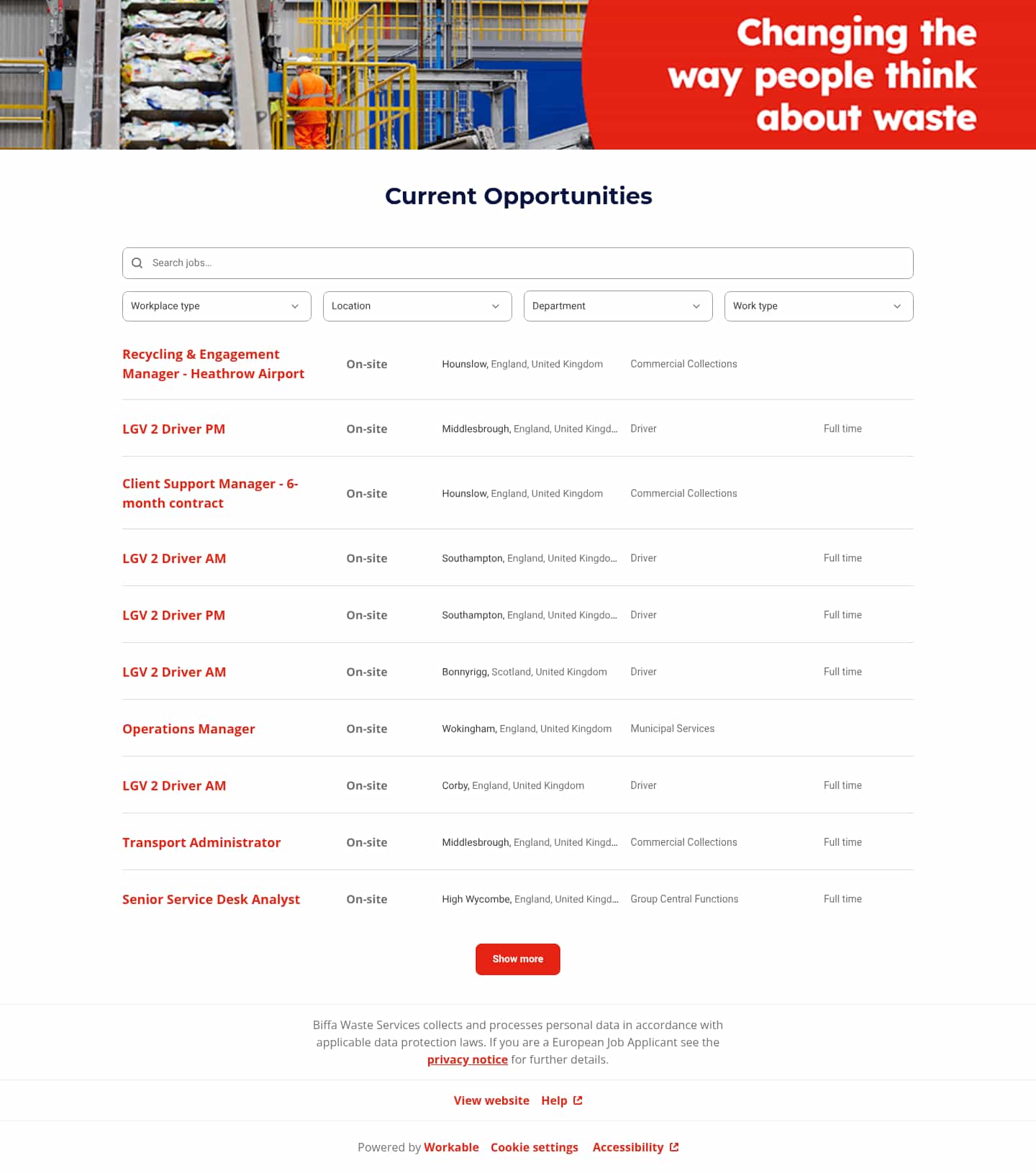 Latest website image capture