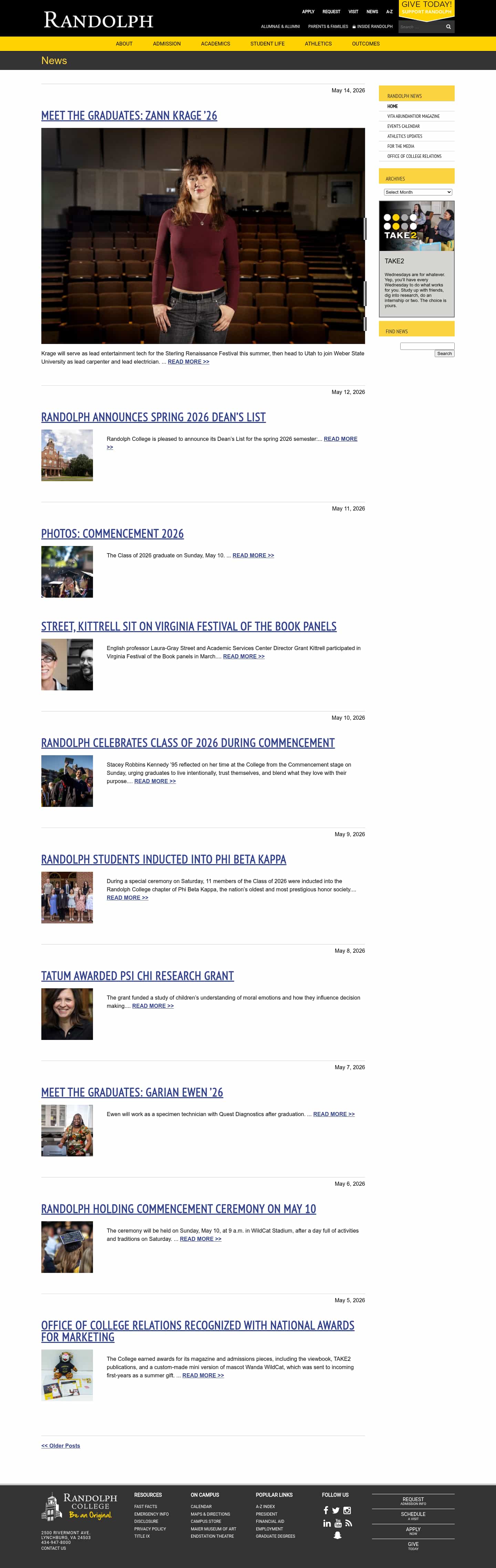 Latest website image capture
