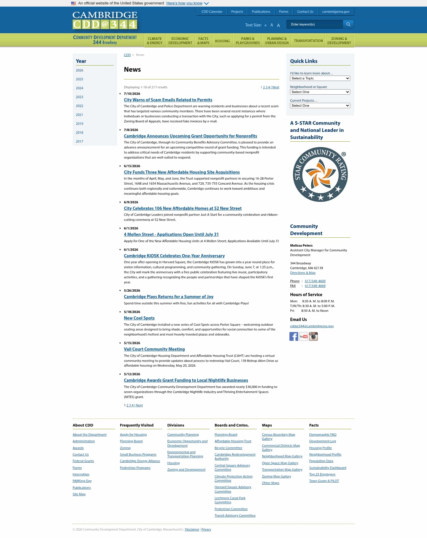 Latest website image capture