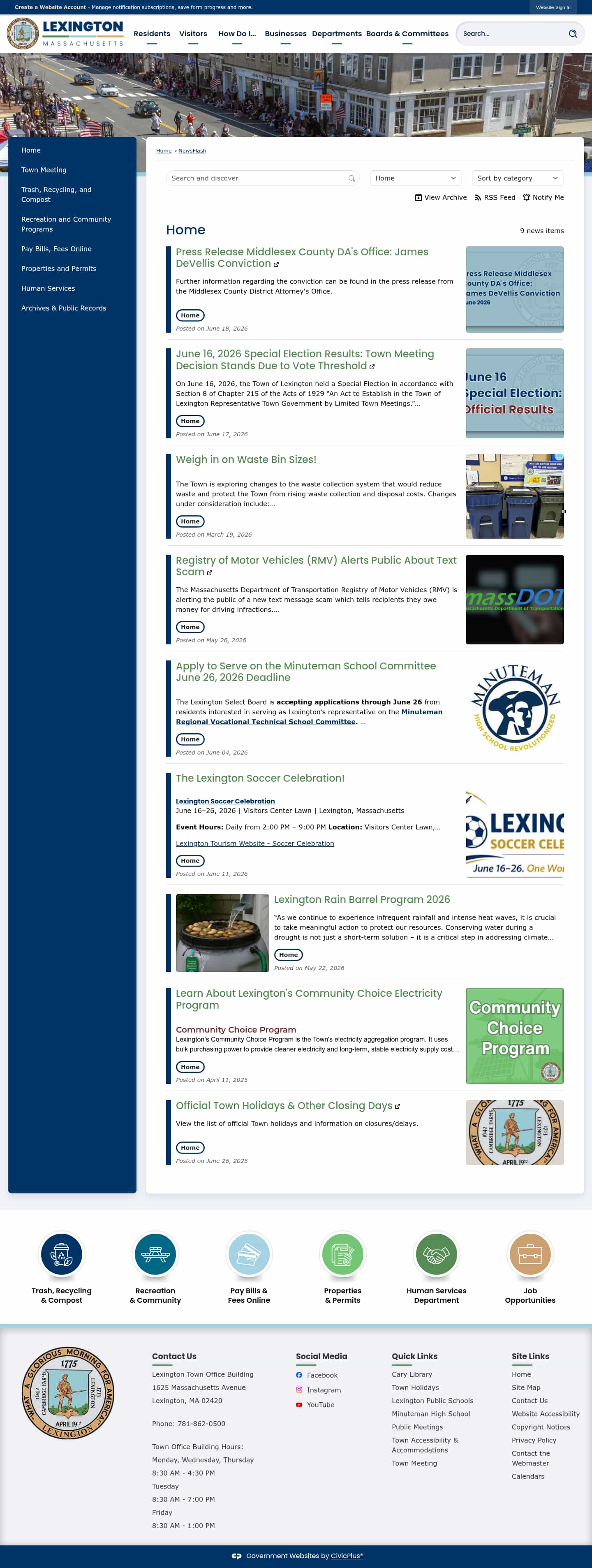 Latest website image capture