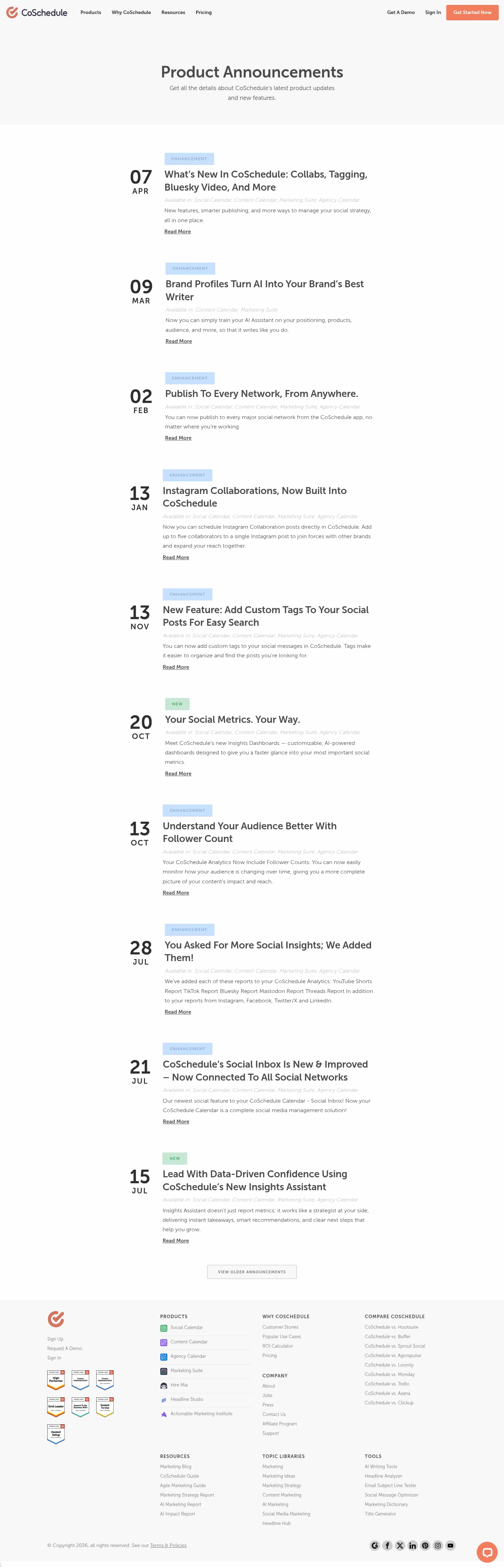 Latest website image capture