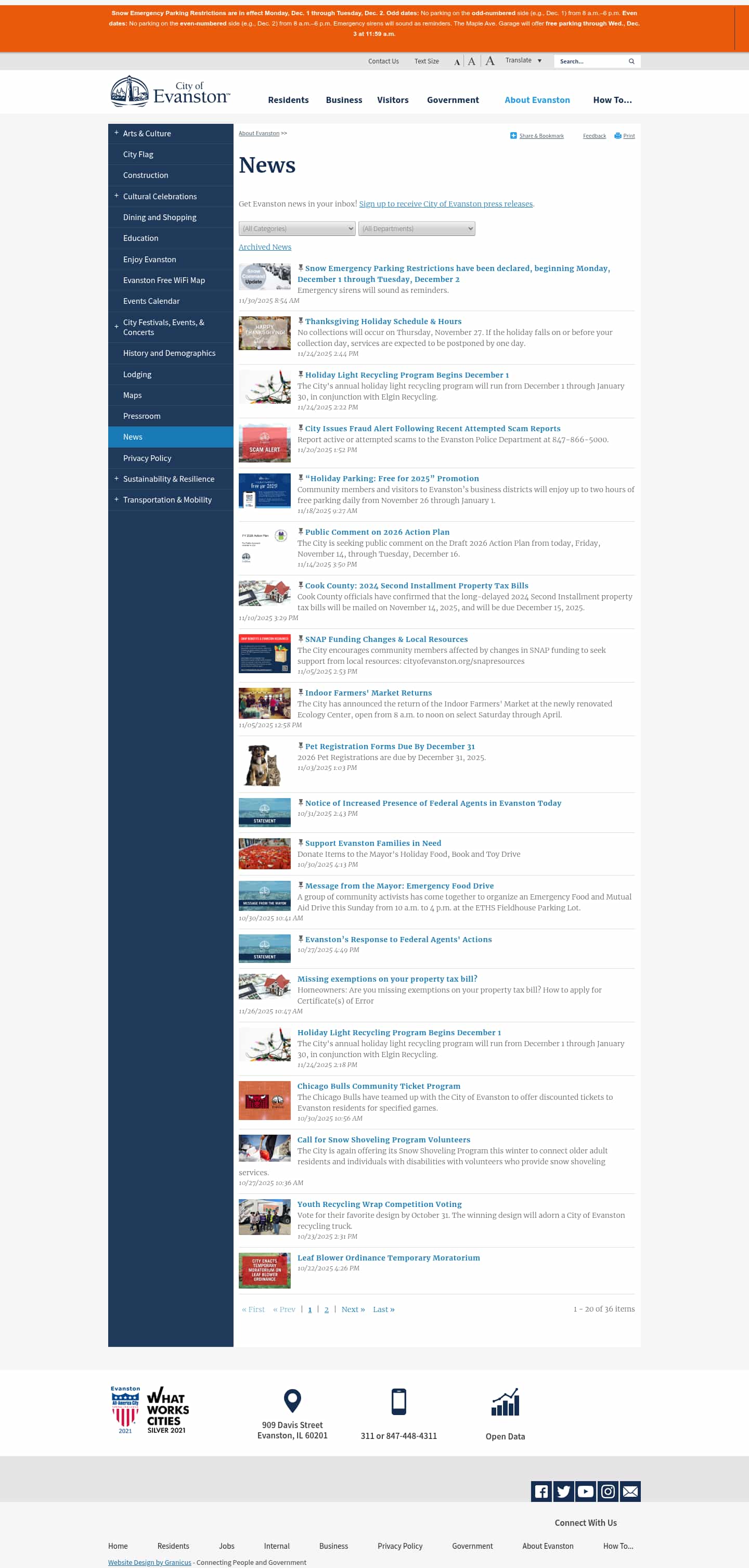 Latest website image capture