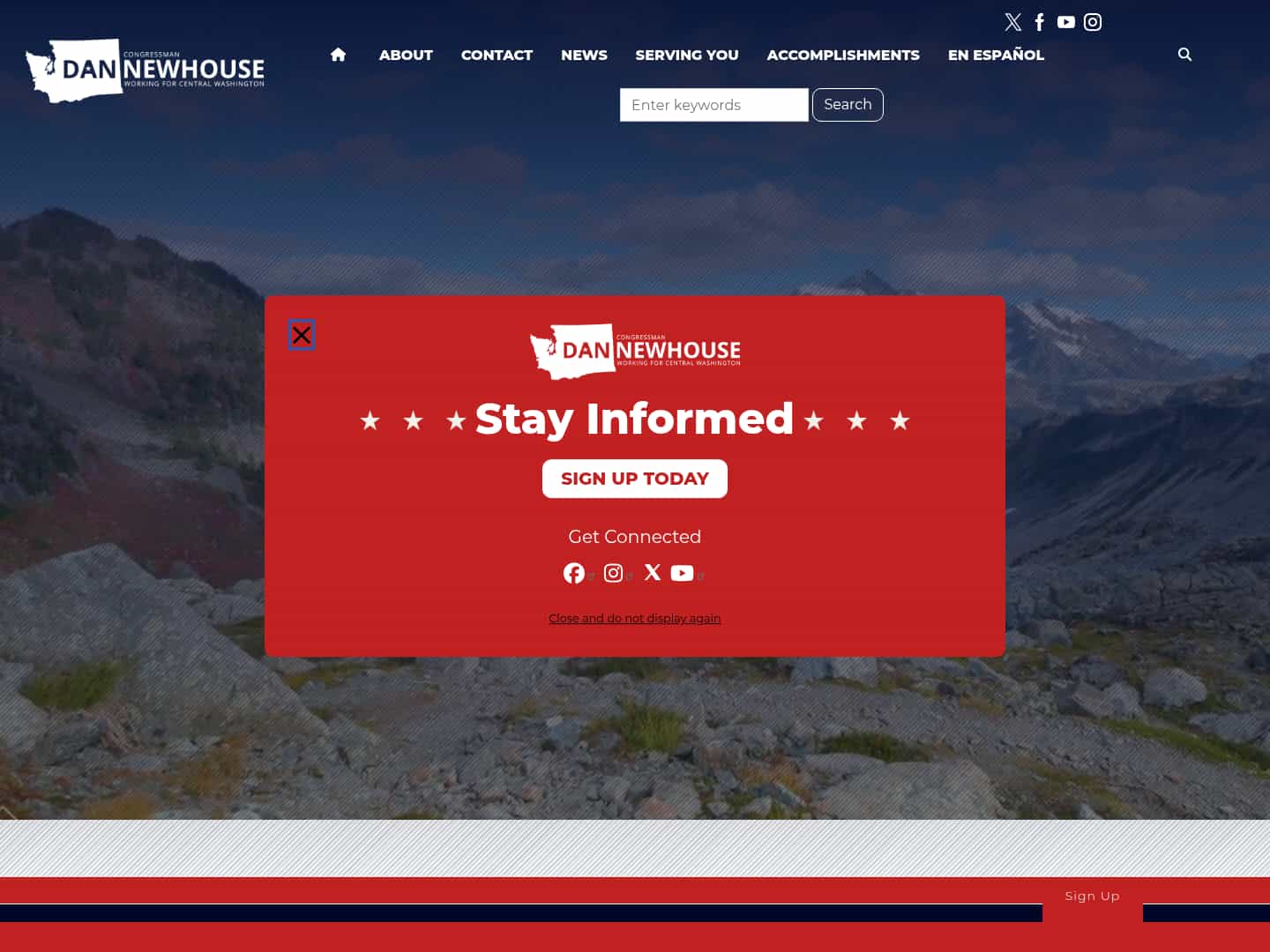 Latest website image capture