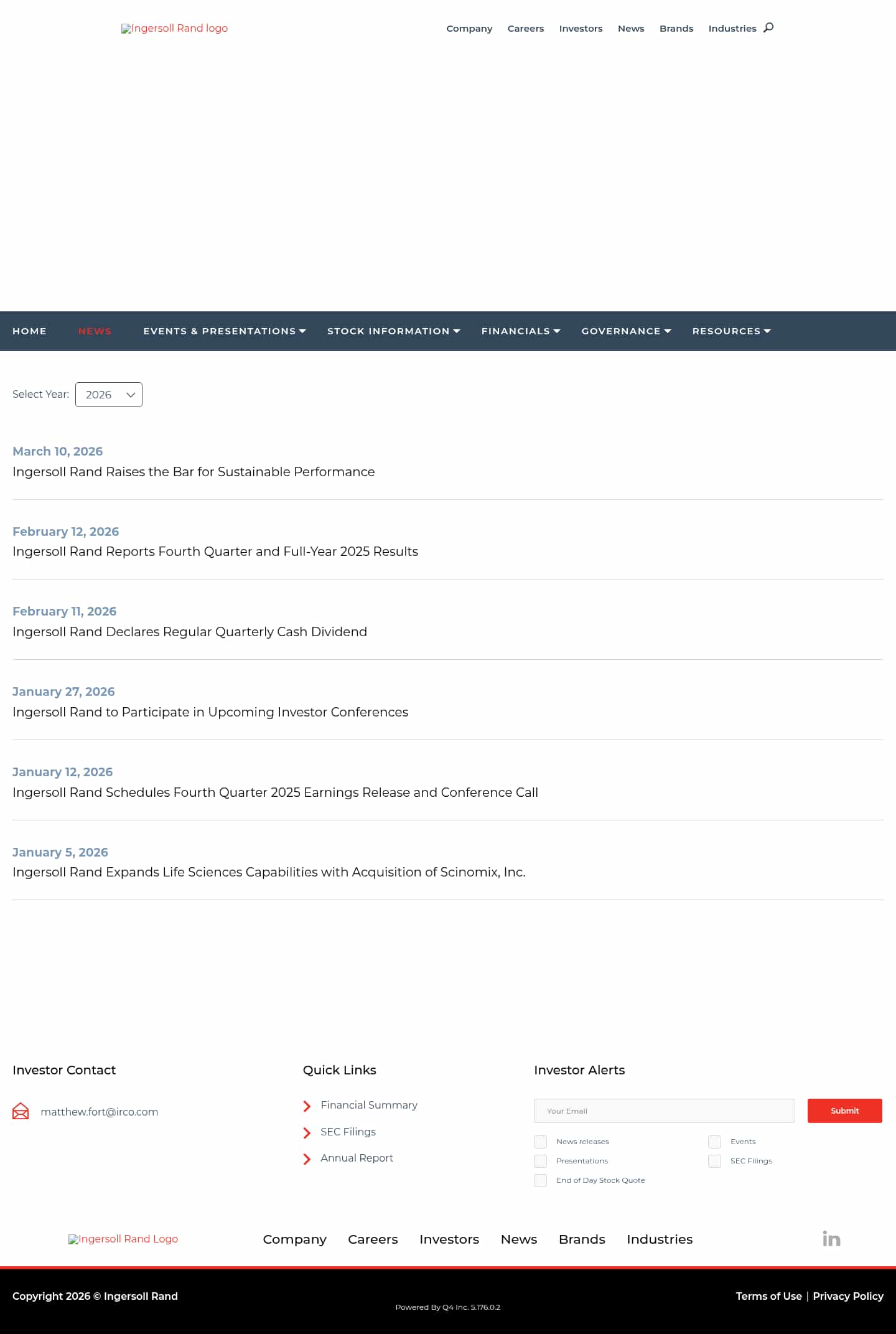 Latest website image capture