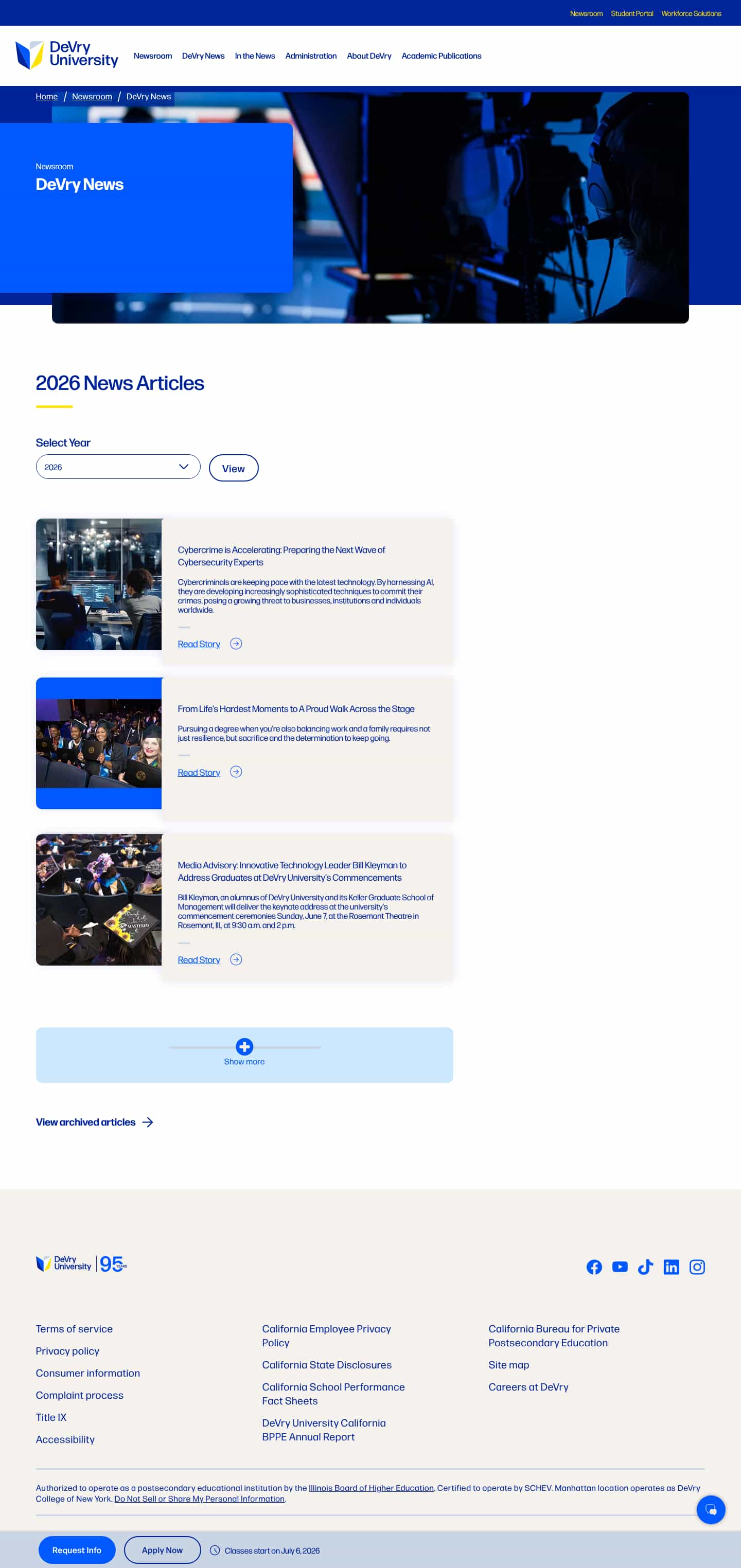 Latest website image capture