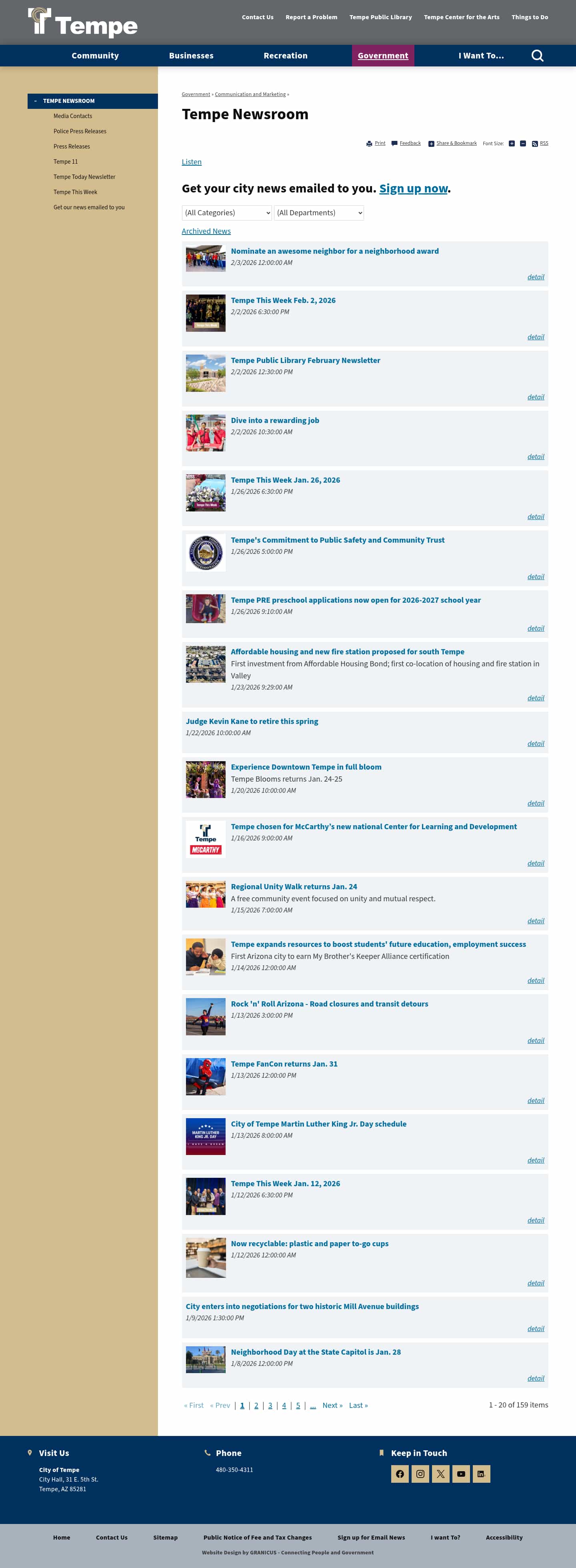 Latest website image capture