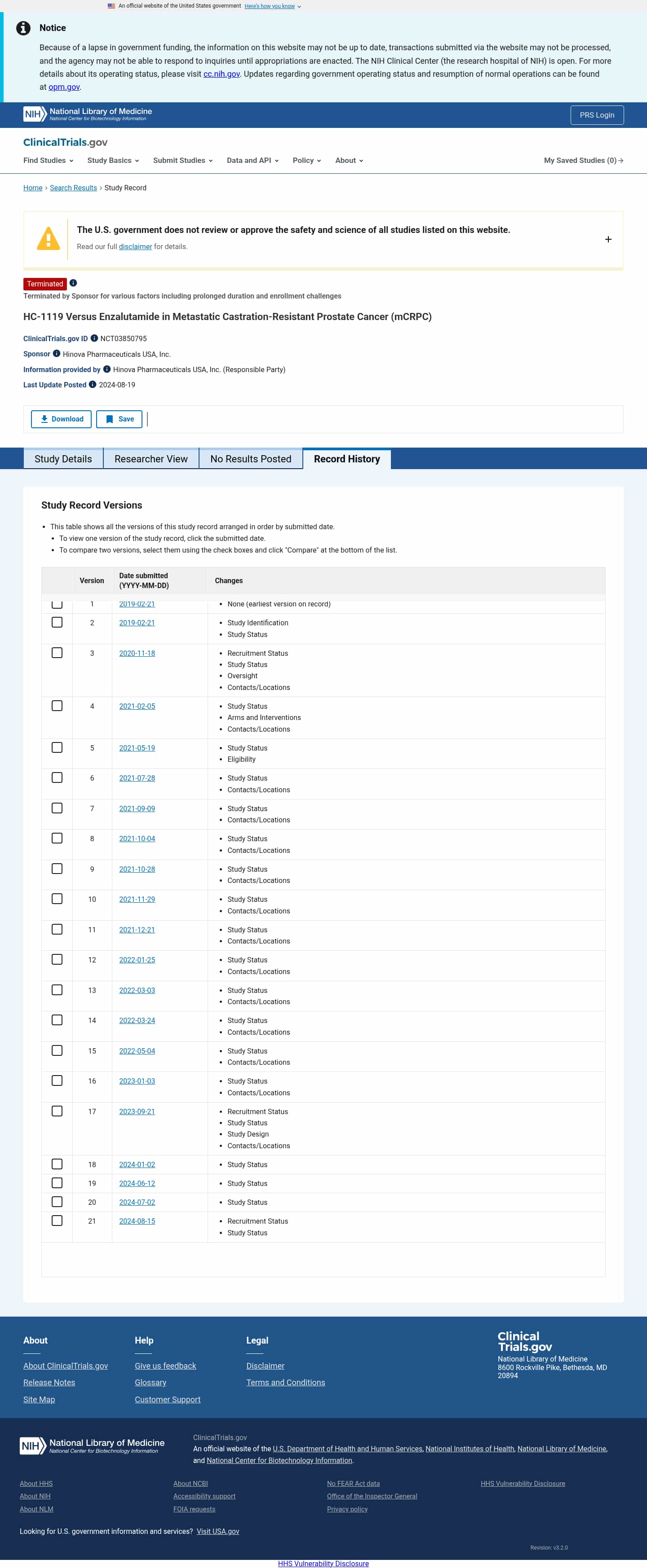 Latest website image capture